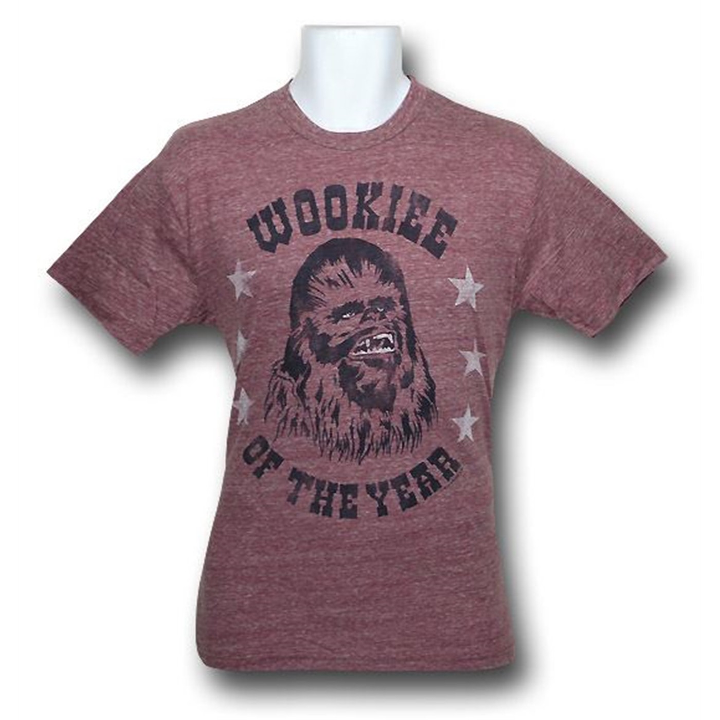 Chewbacca Wookiee of the Year Junk Food T-Shirt, Red