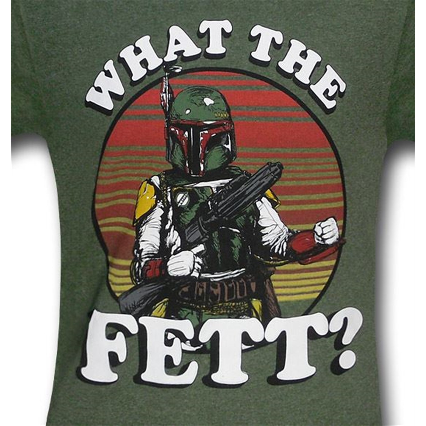 Star Wars What The FETT T-Shirt, Green