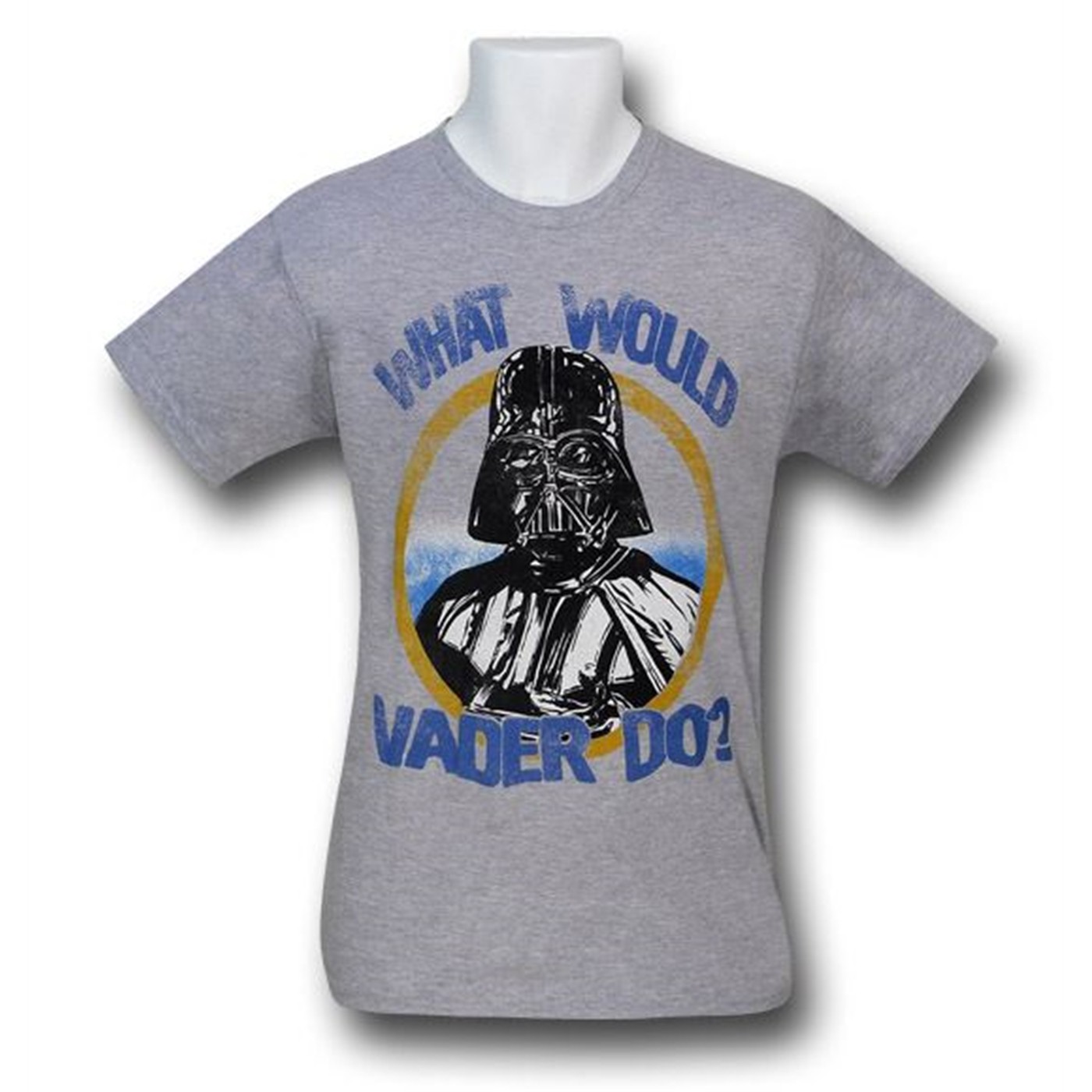 Star Wars What Would Vader Do 30 Single T-Shirt, Grey