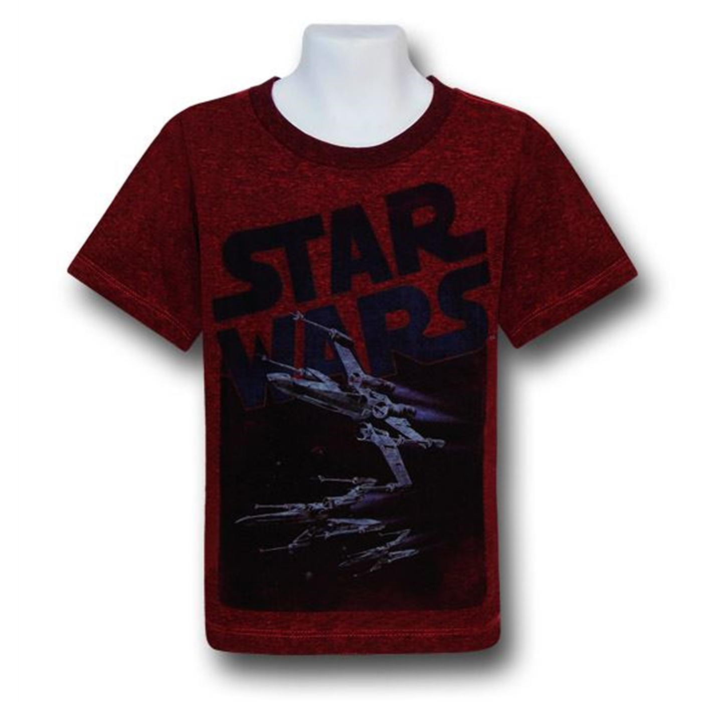 Star Wars X Flight Kids Red Decco T-Shirt, Red