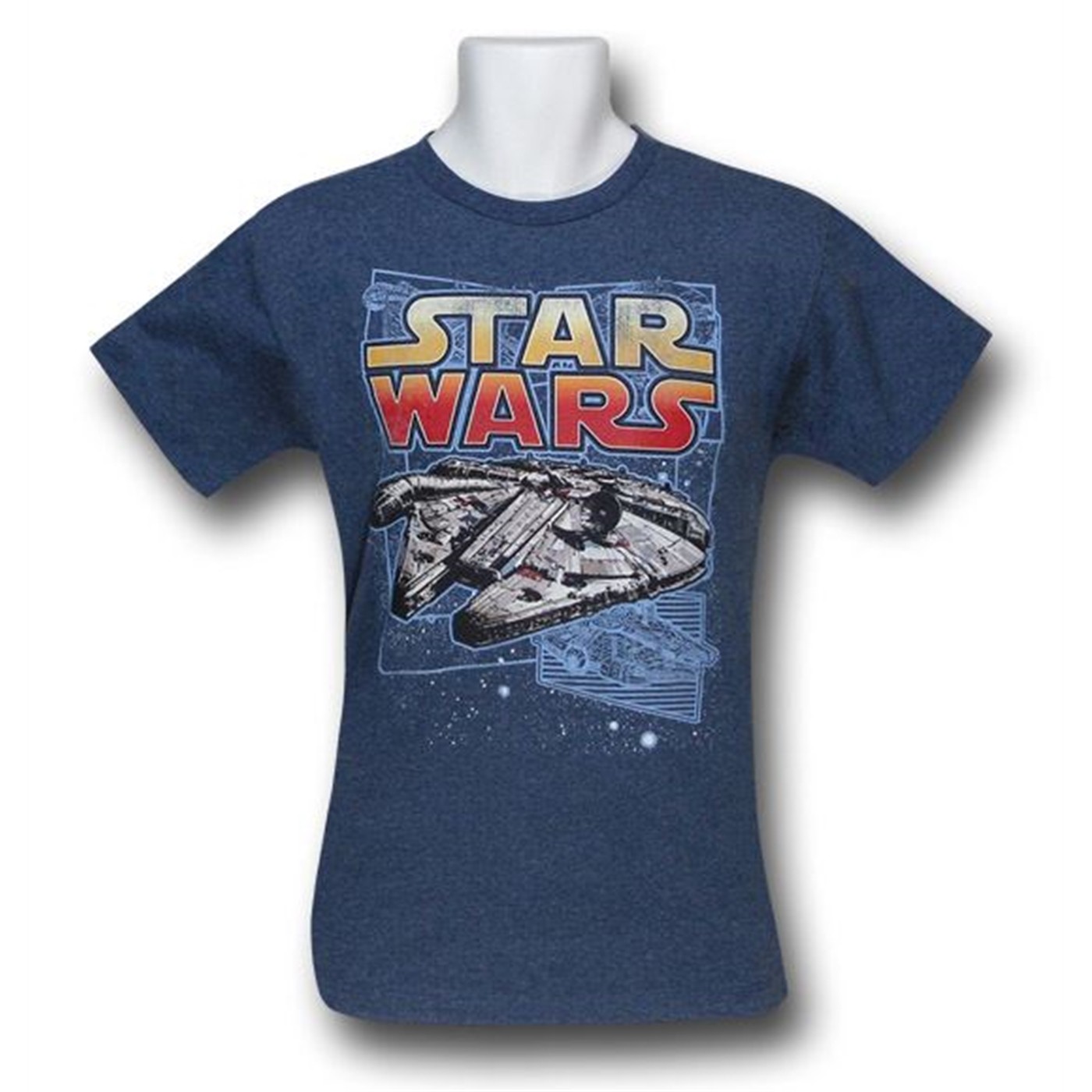 Star Wars Falcon Youth T-Shirt, Blue