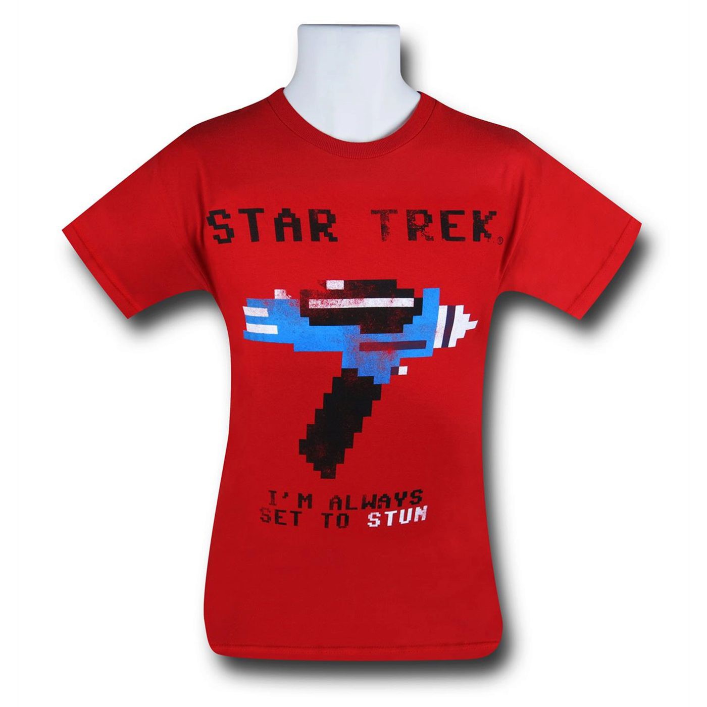 Star Trek Set To Stun T-Shirt, Red