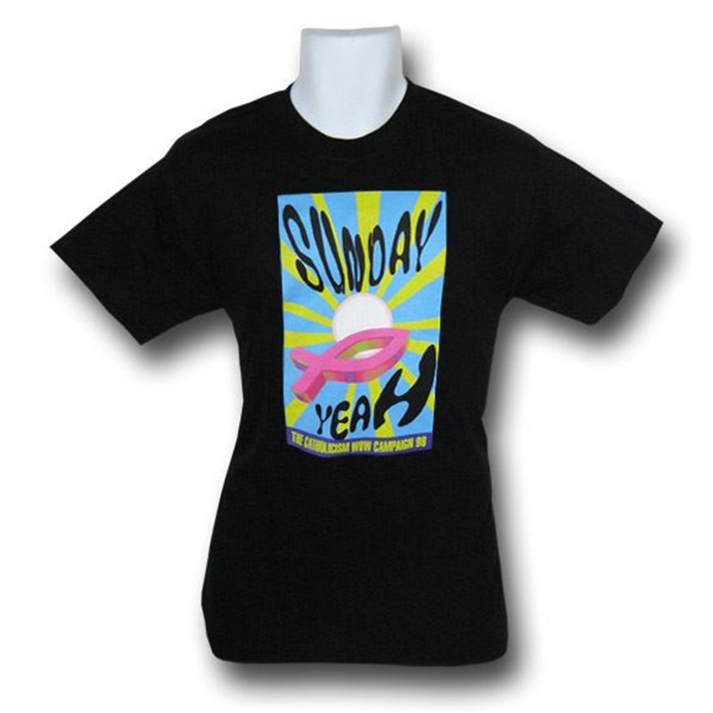 Sunday Yeah T-Shirt, Black