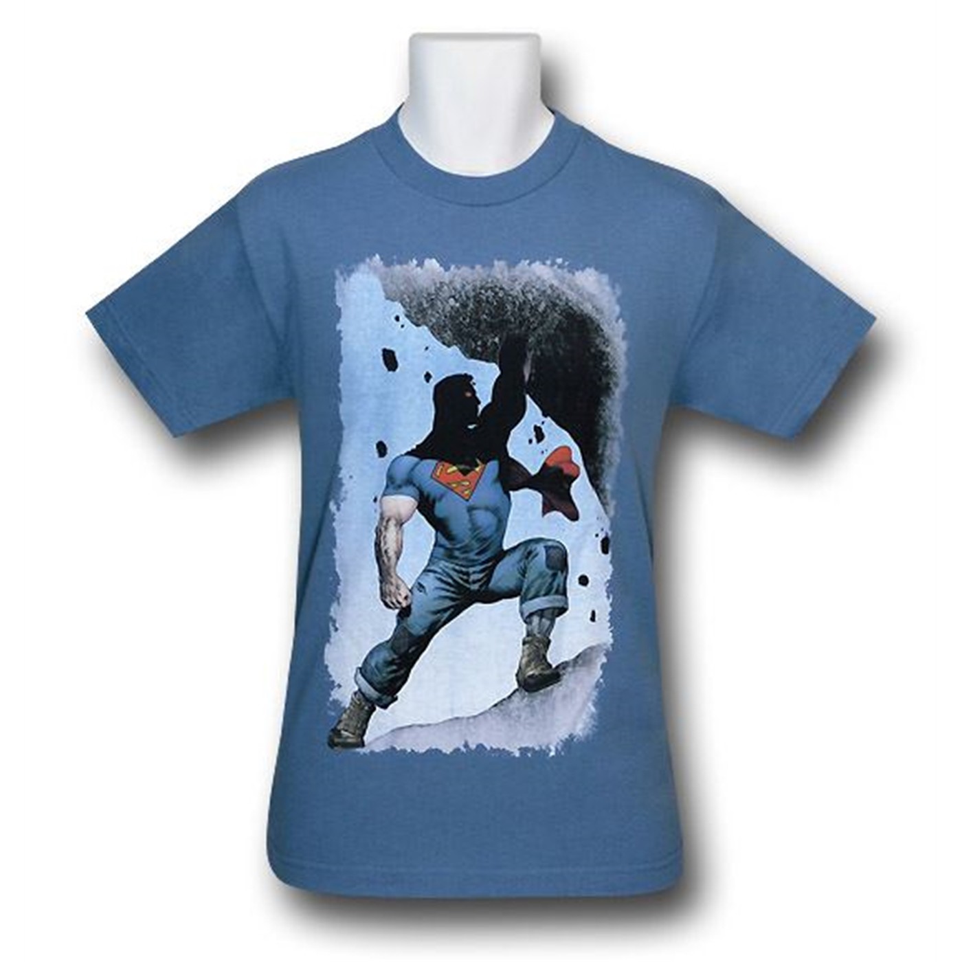 Superman Action Comics New 52 #1 Variant Cover T-Shirt, Blue
