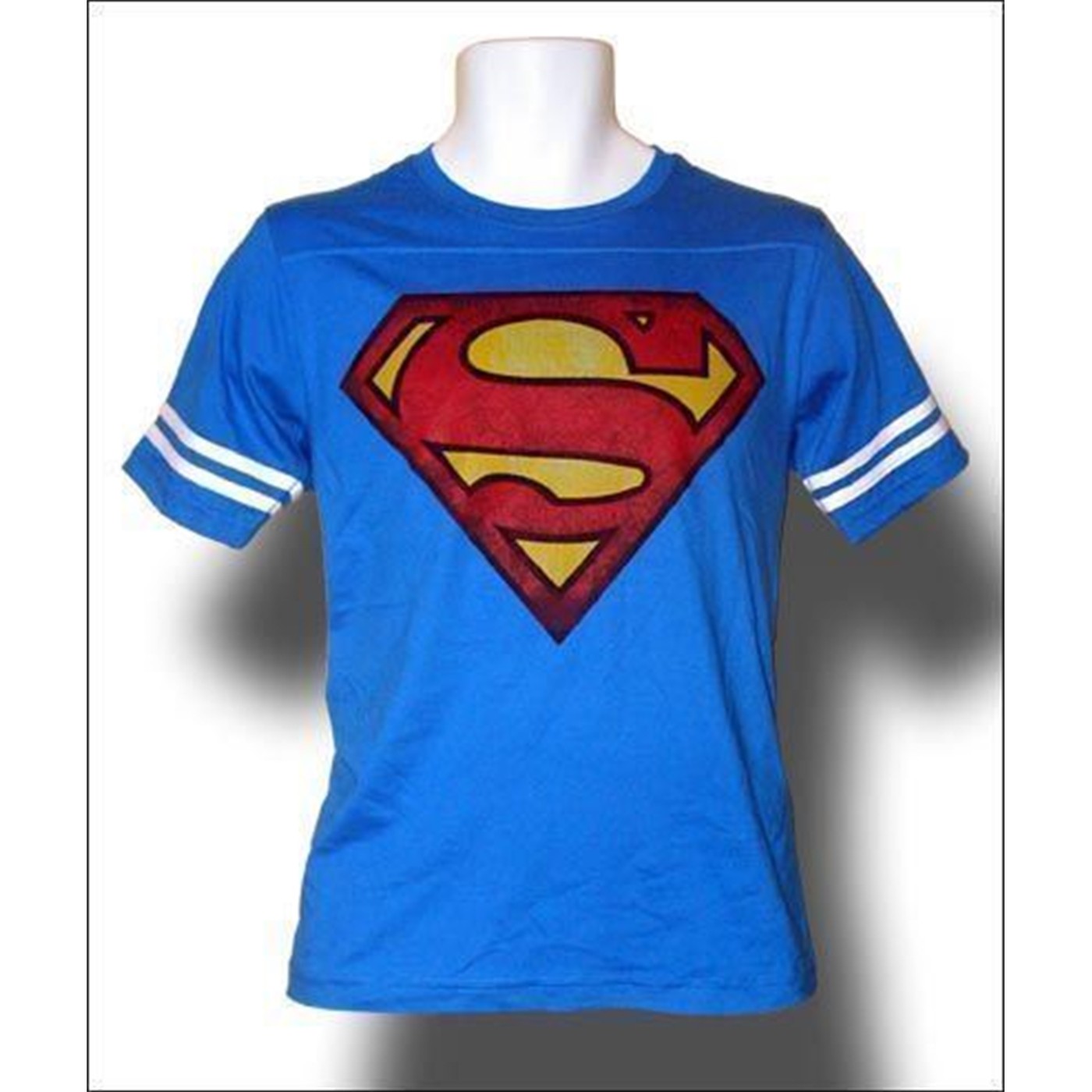Superman Logo T-Shirt Athlete, Blue