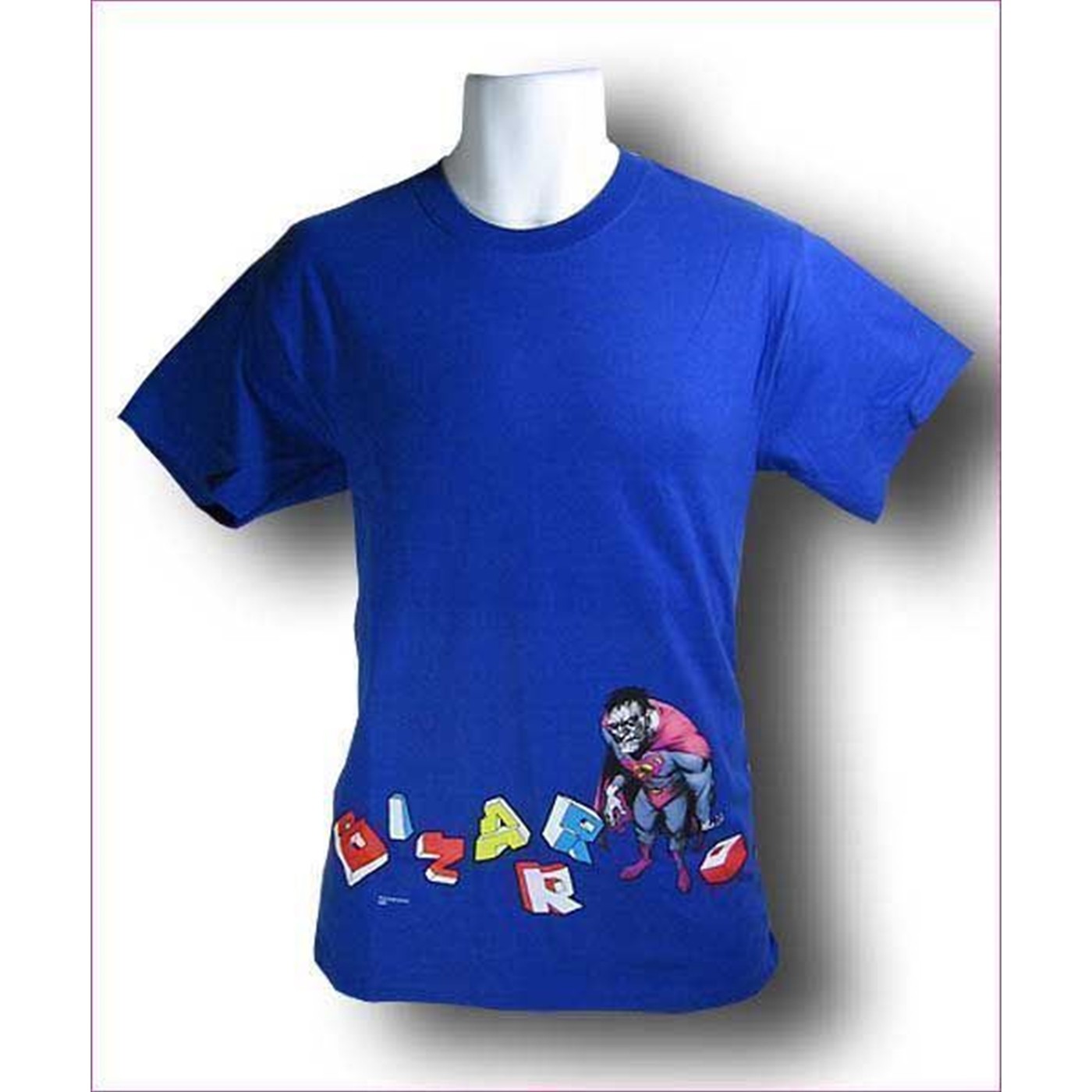 Bizarro Superman T-Shirt By Eric Powell, Blue