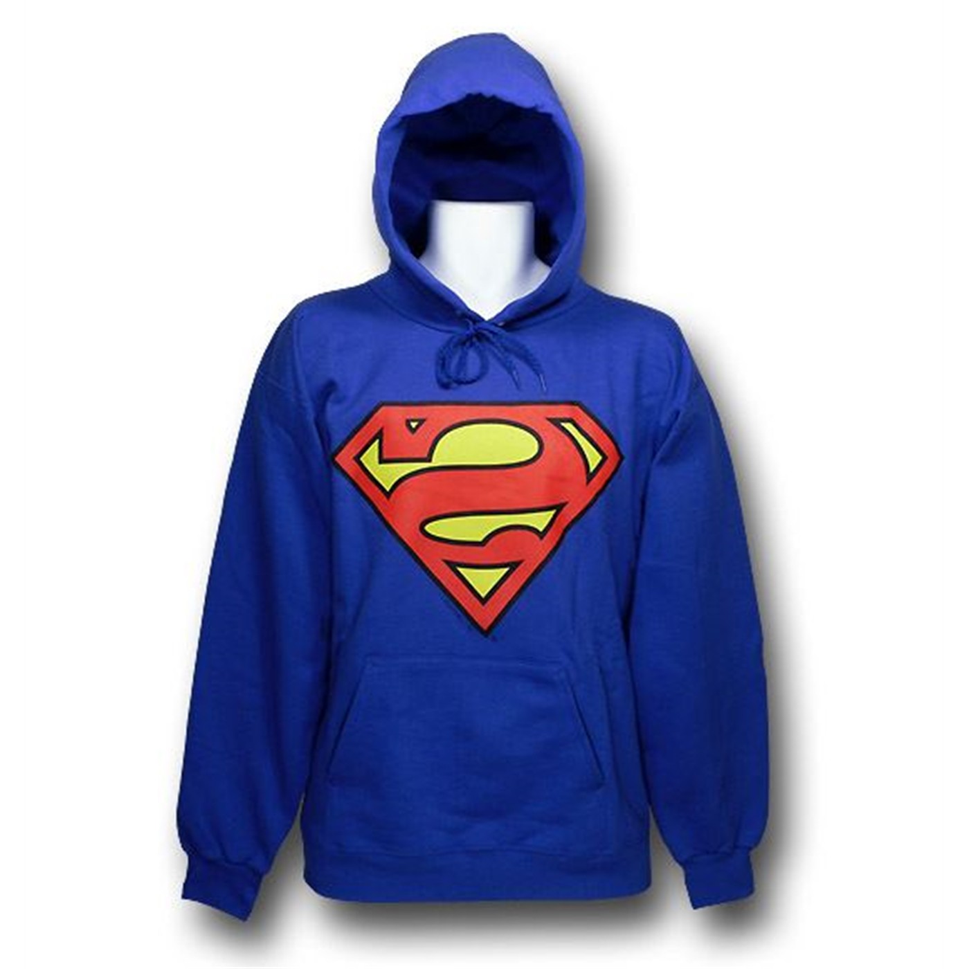 Superman Bizarro Symbol Hoodie, Blue