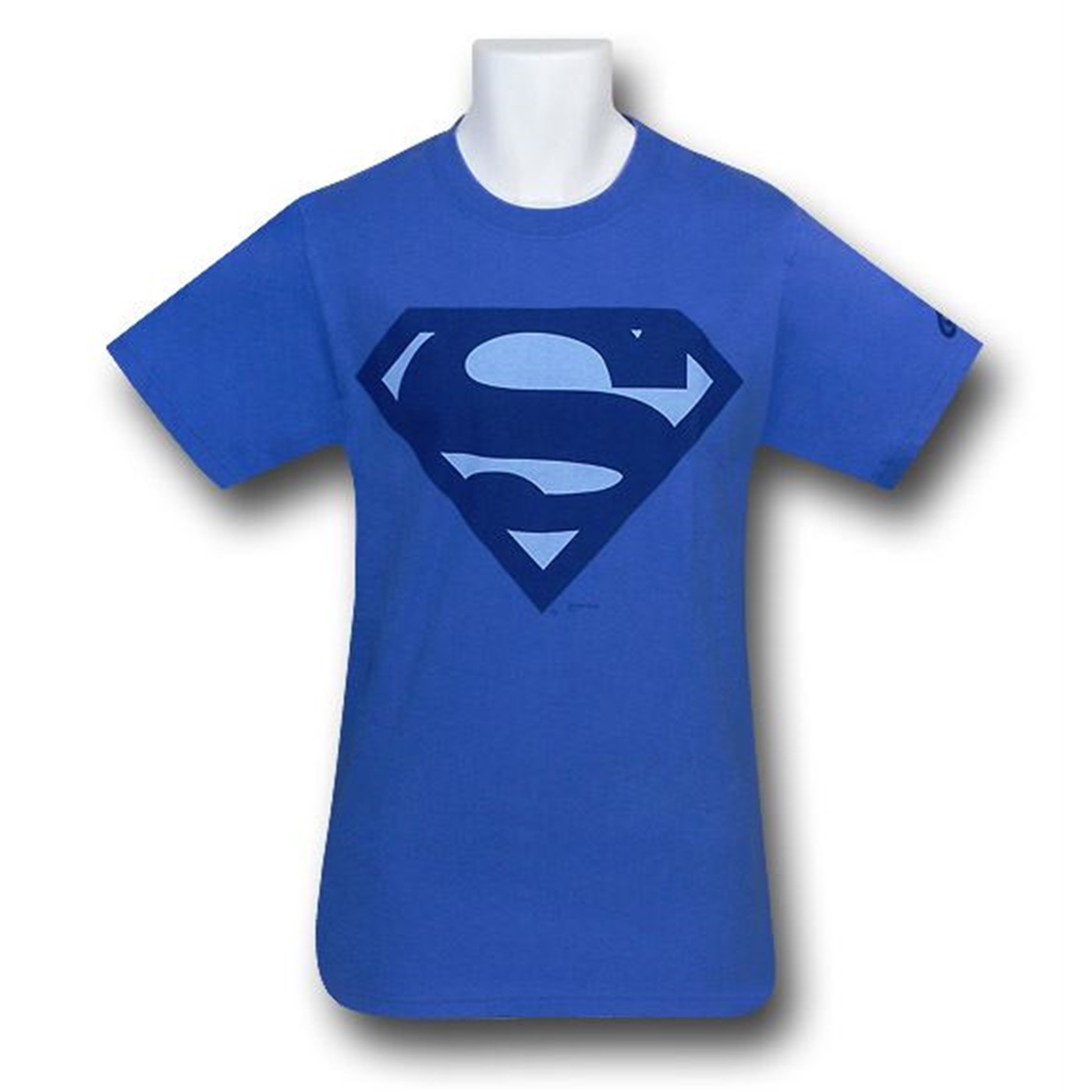 Superman Light Blue Symbol T-Shirt, Blue