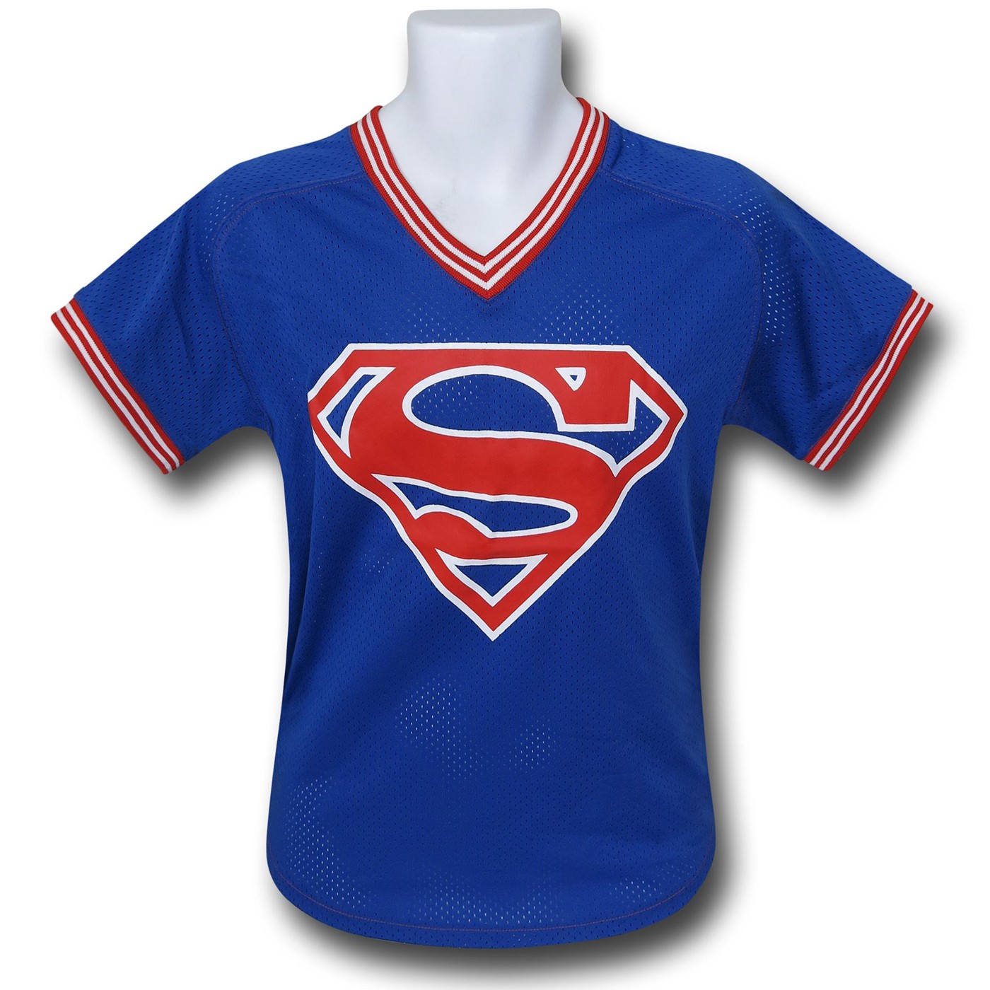 Superman Royal Athletic Mesh Jersey, Blue