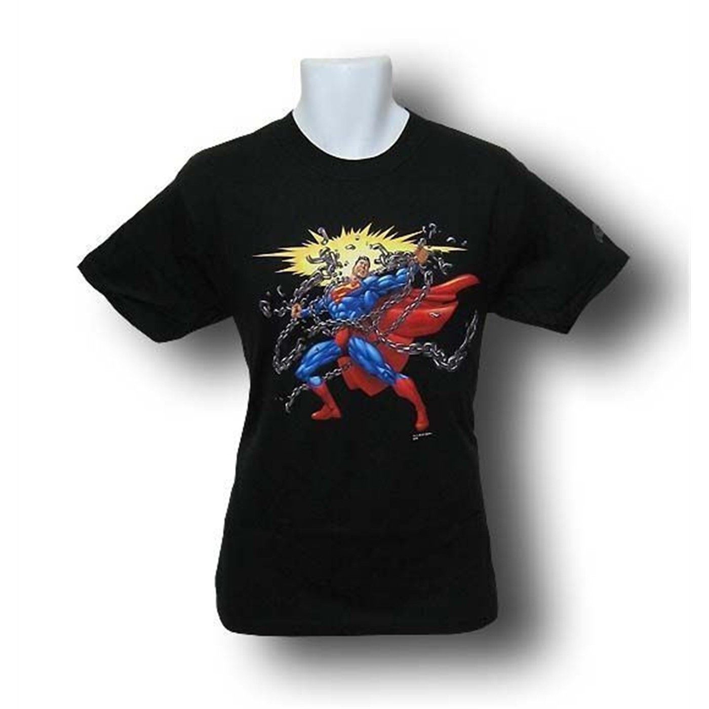 Superman Chain Breaker T-Shirt, Black