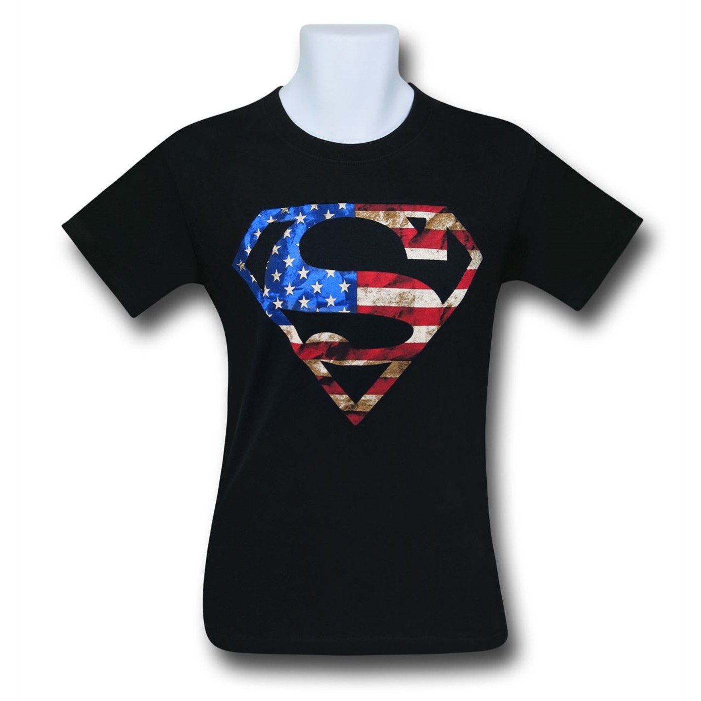 Superman Americana T-Shirt, Black