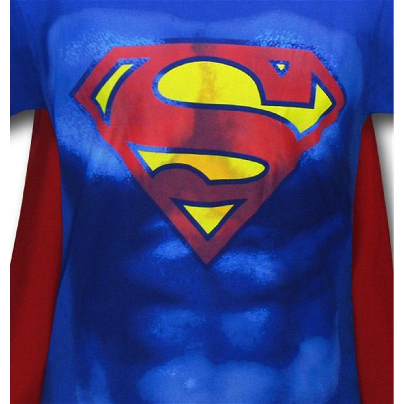 superman t shirt with cape mens