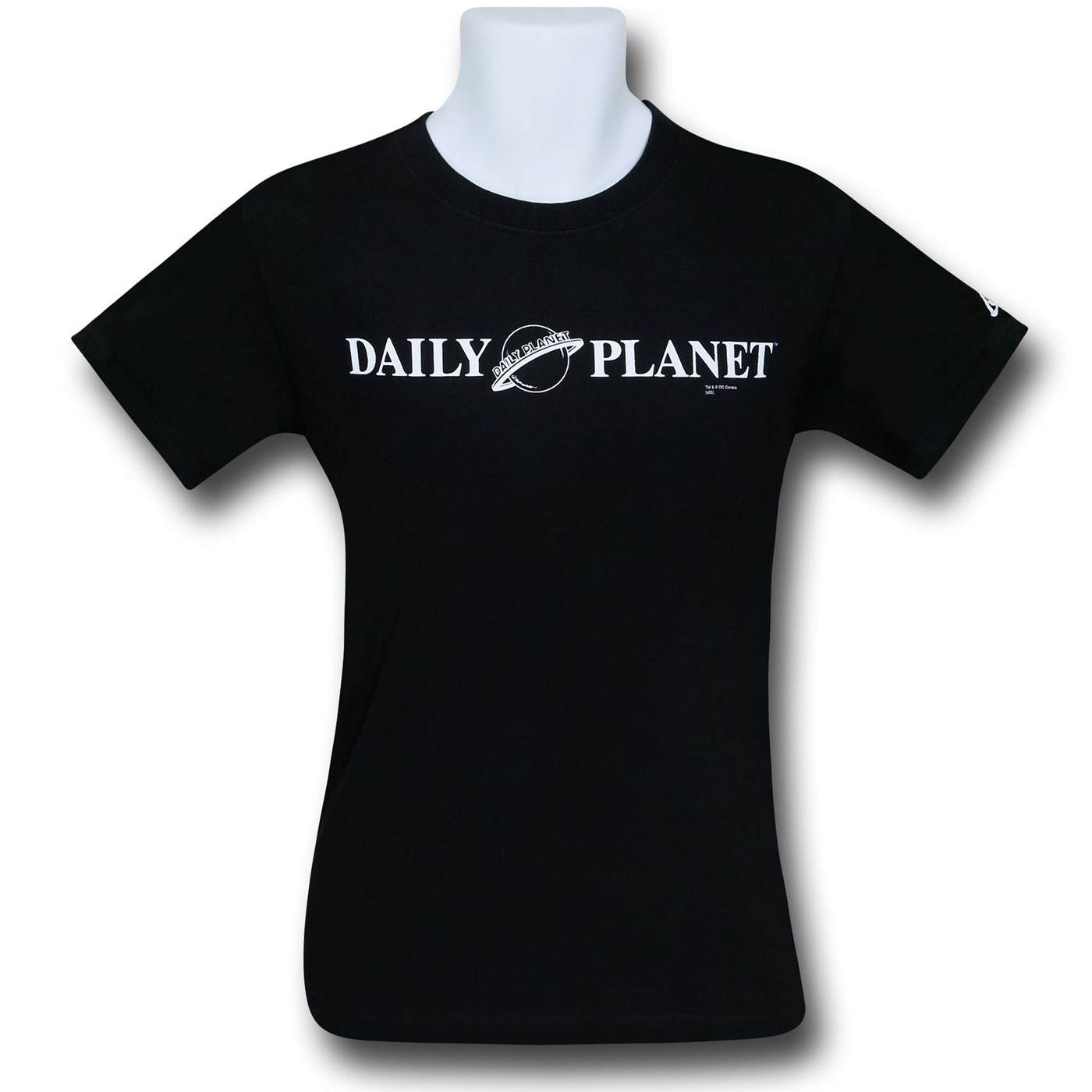 Superman Daily Planet Press T-Shirt, Black
