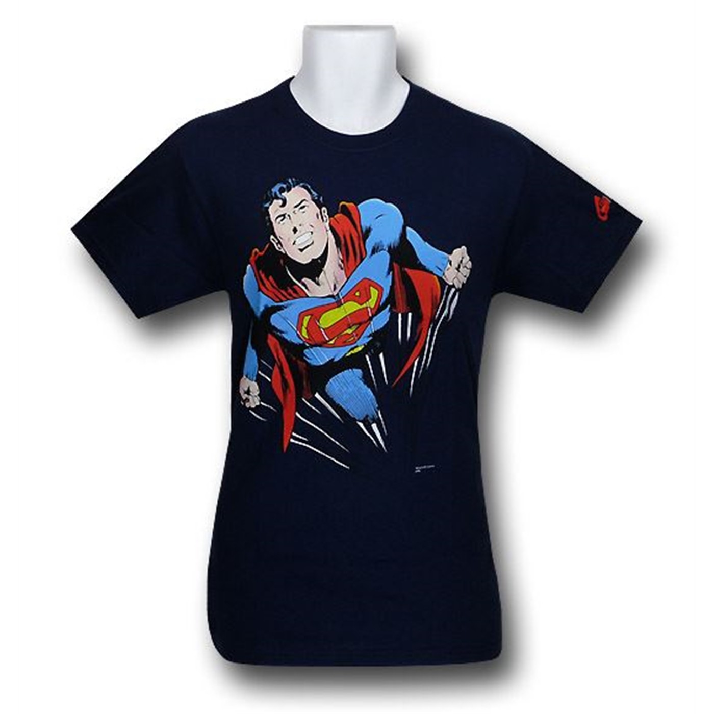 Superman Classic Flight T-Shirt, Blue