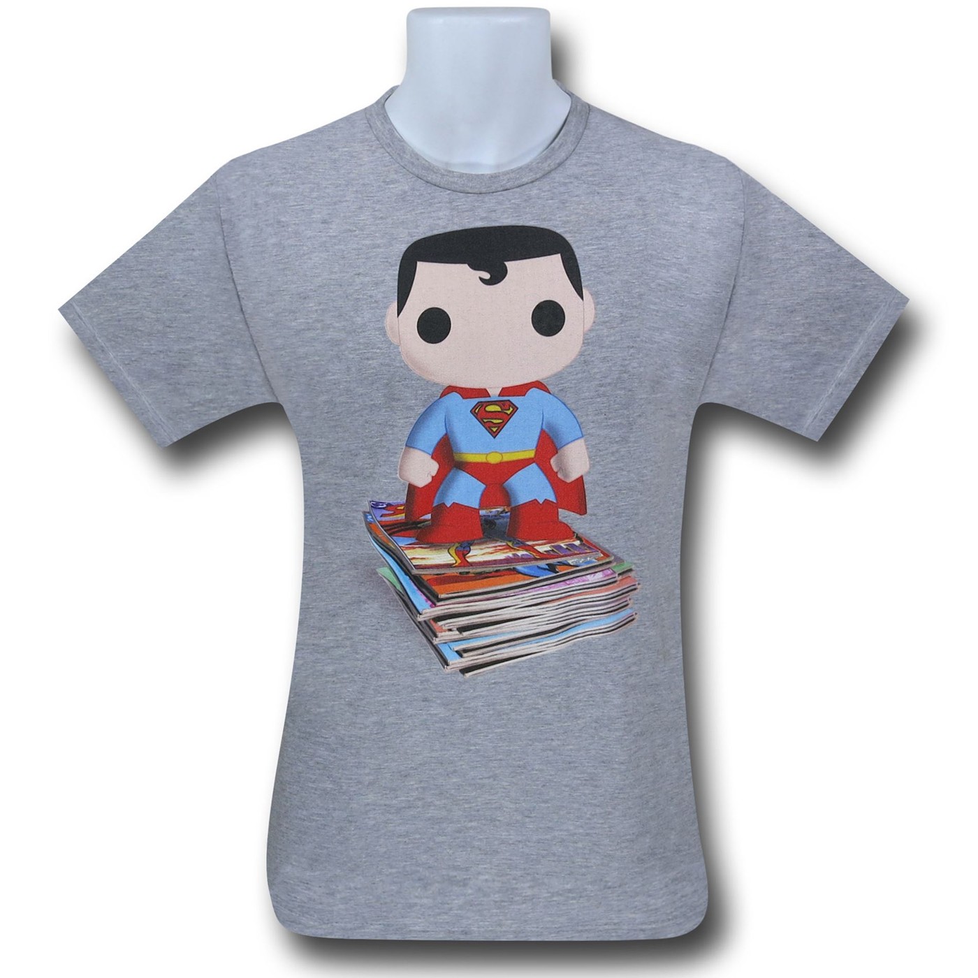 Superman Funko Comic Guardian T-Shirt, Grey