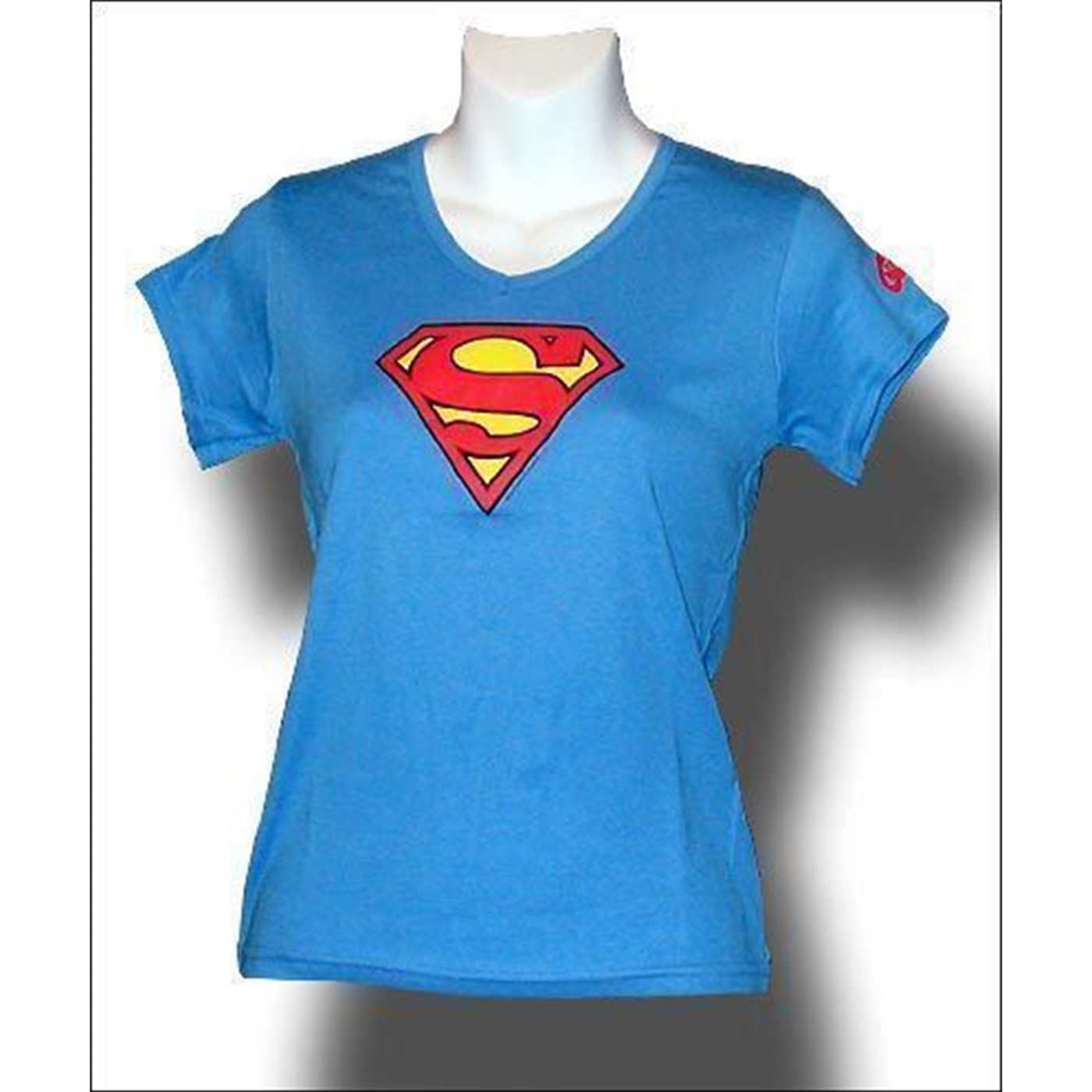 Supergirl Blue Women's T-Shirt, Blue