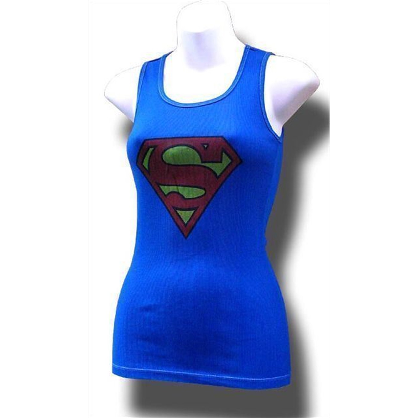 Supergirl Royal Blue Tank Top