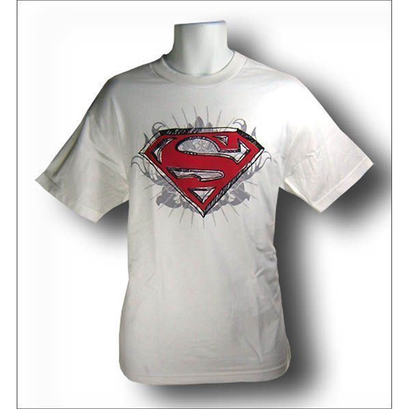 Superman  Hastily Drawn Shield T-Shirt