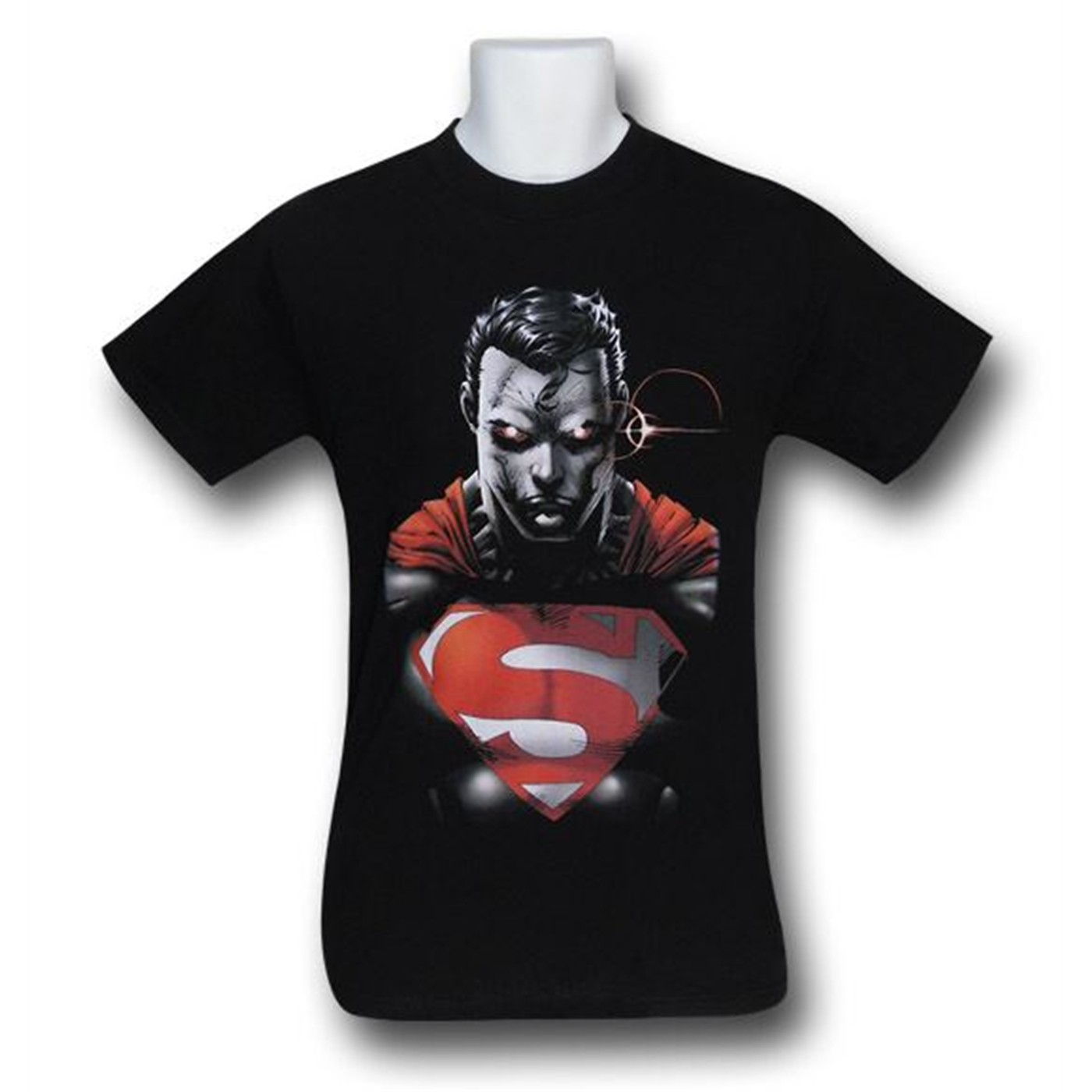 Superman Heat Vision Charged T-Shirt, Black