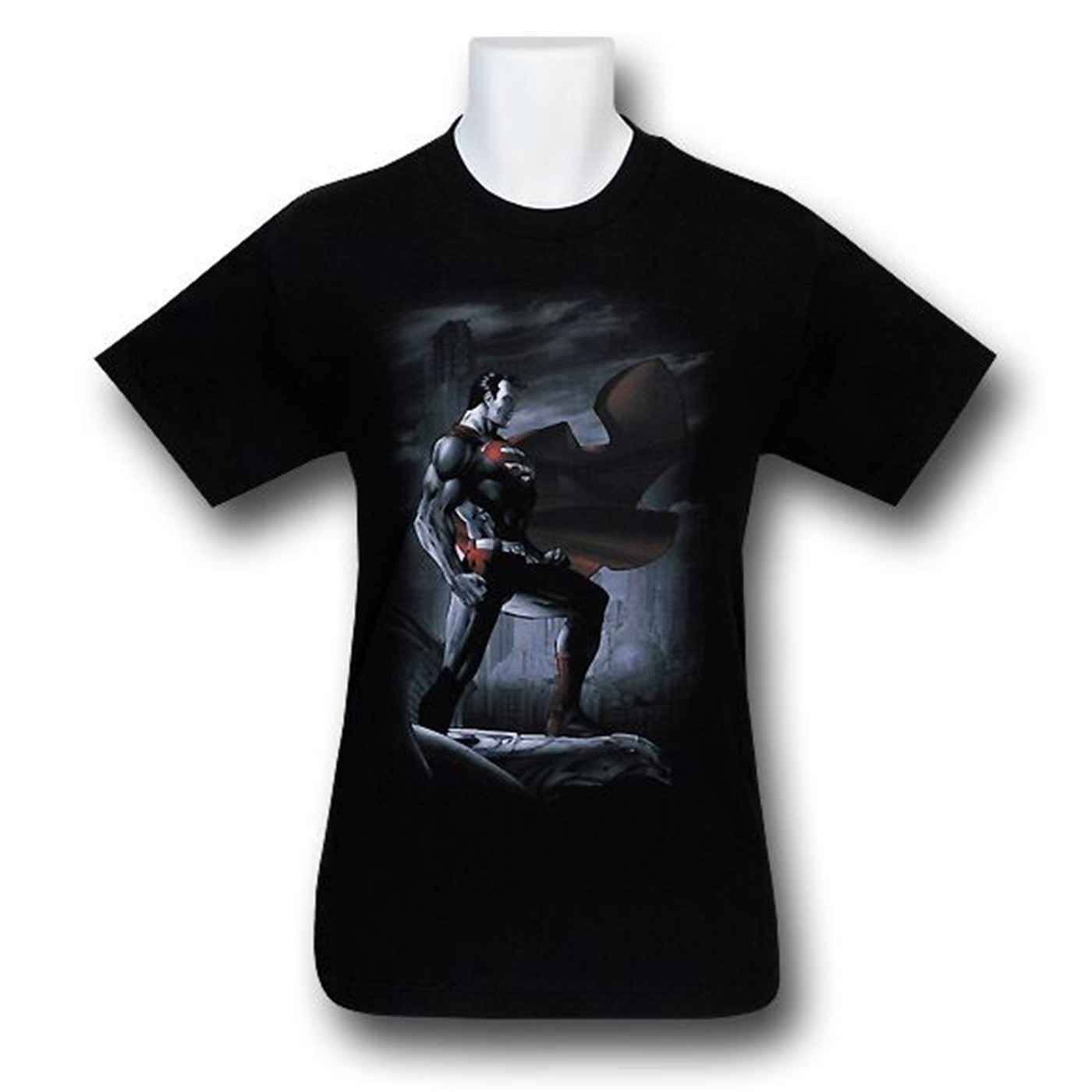 Superman Iconic Pose T-Shirt, Black
