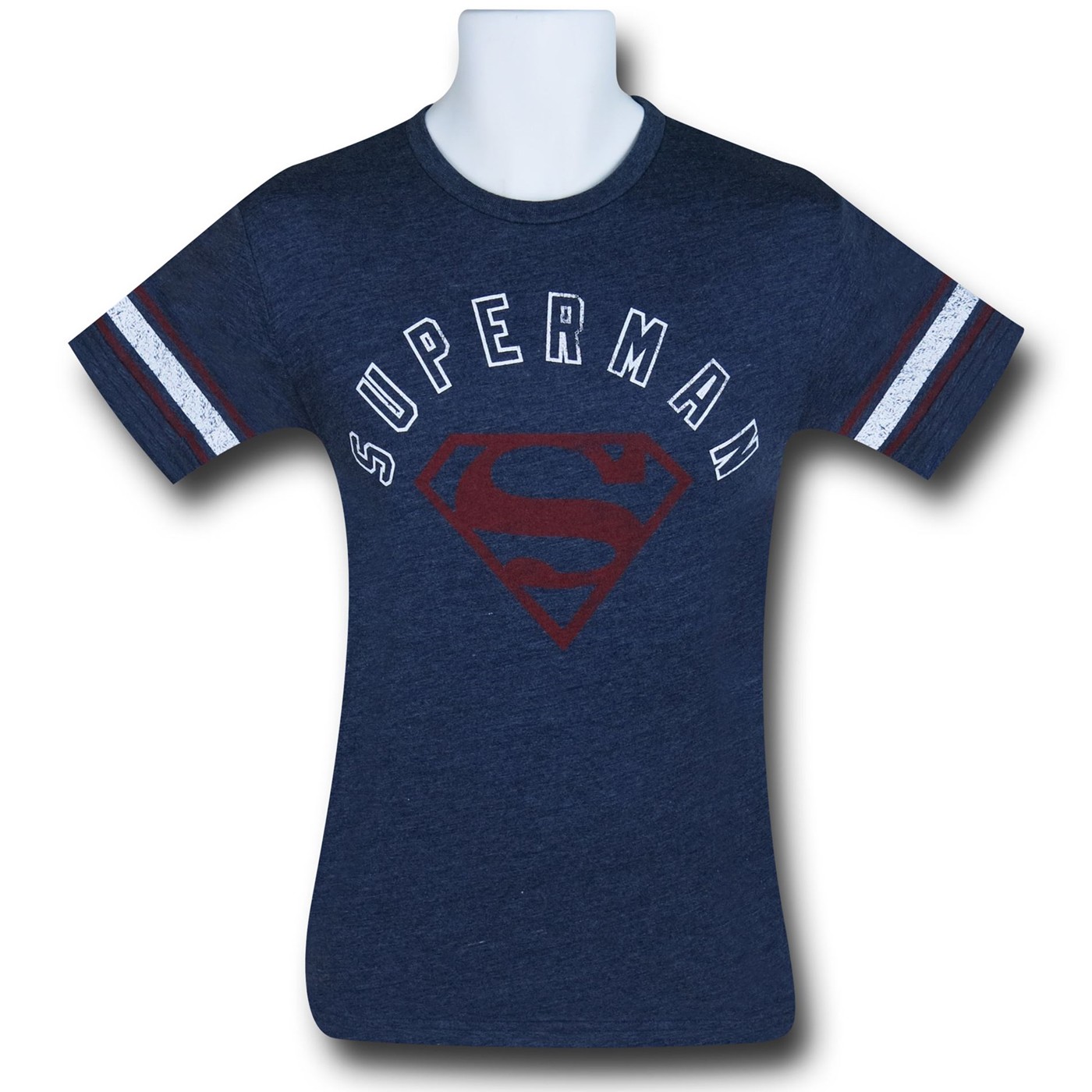 Superman Retro Athletic T-Shirt, Blue