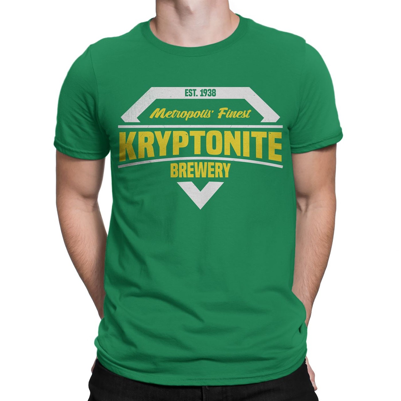 Kryptonite Brewery Men's T-Shirt, Green