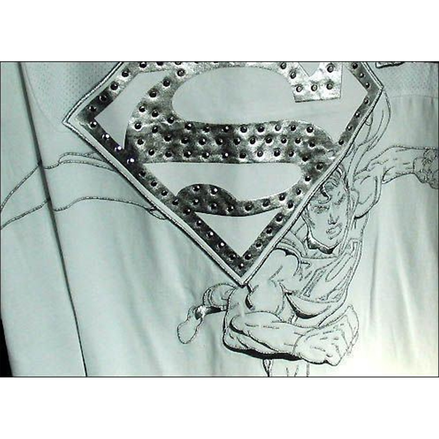 Lot 29 T-Shirts  Superman T-Shirt White Steel