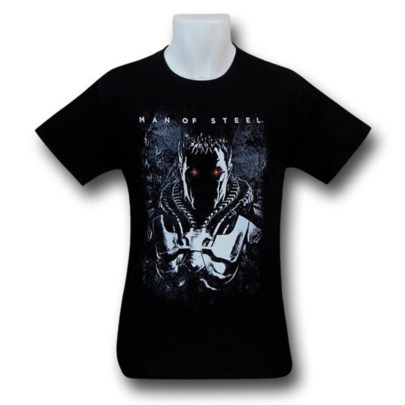 Superman Man of Steel Zod Eyes T-Shirt, Black