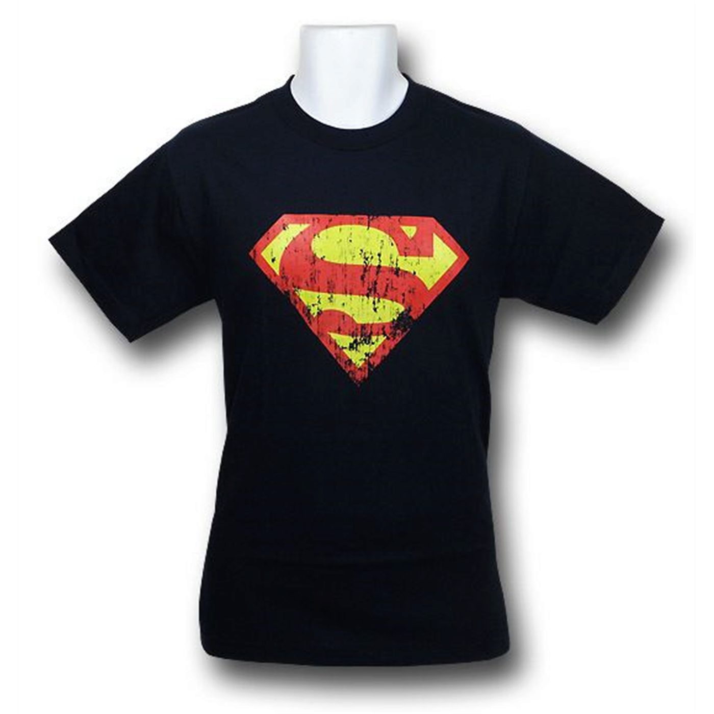 Superman Navy Eroded Symbol T-Shirt, Blue