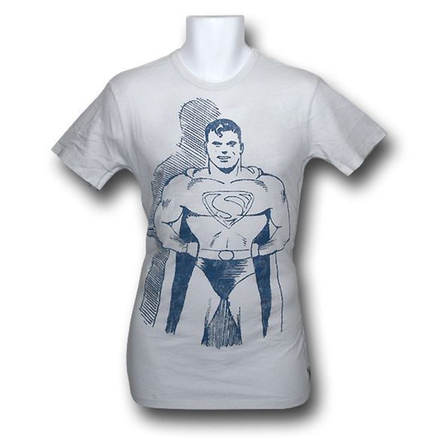 Superman Supermen of America Trunk T-Shirt, White