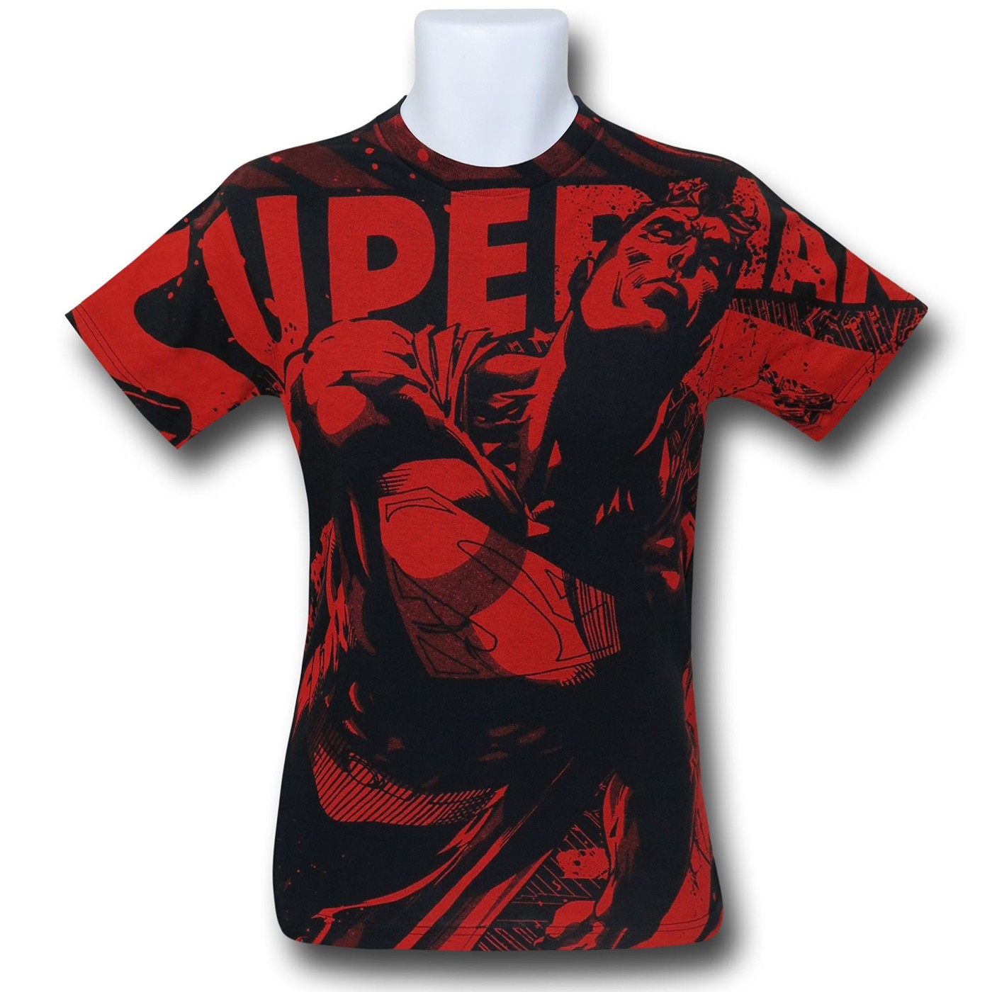Superman Red Flight All Over Print T-Shirt, Red