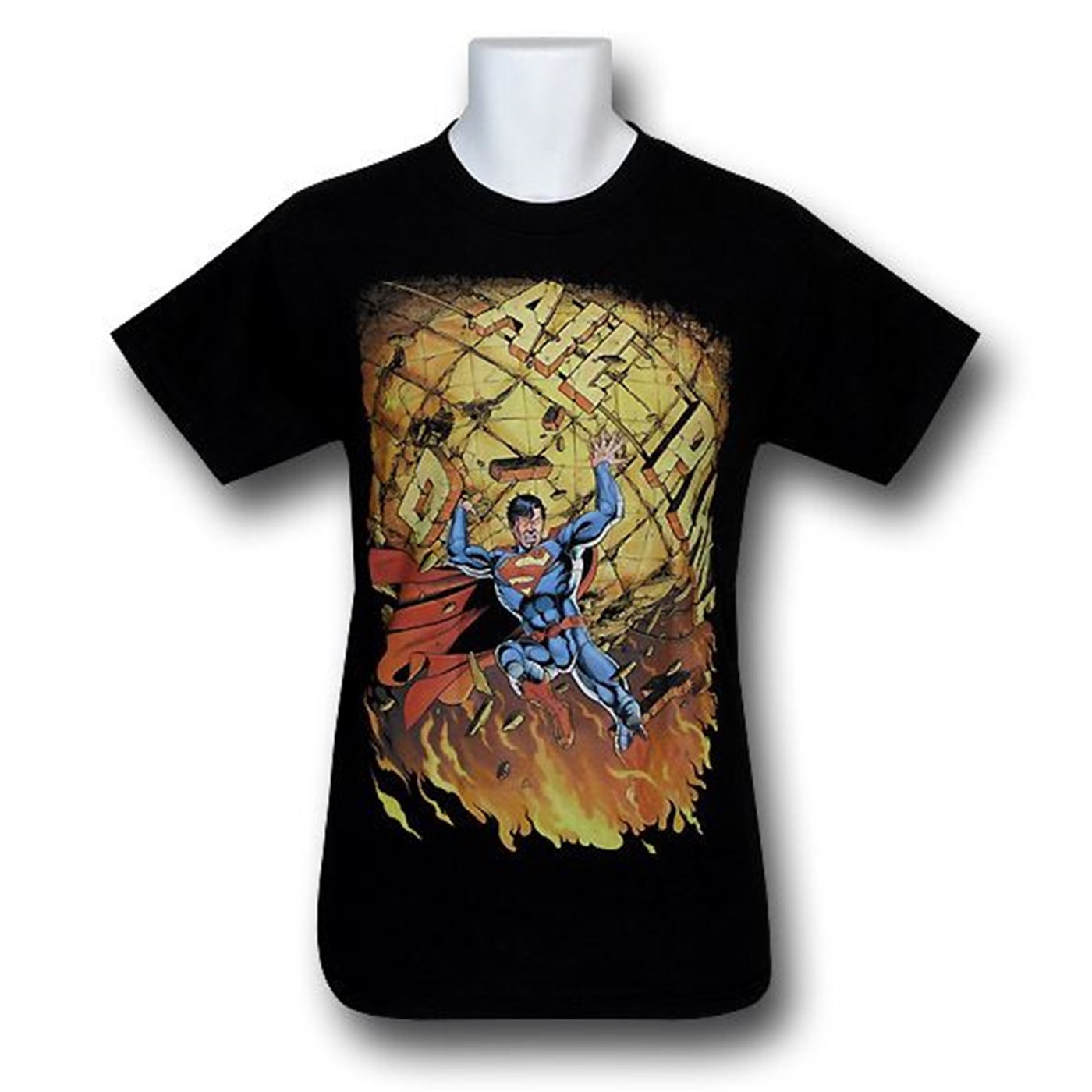 Superman New 52 #1 T-Shirt, Black