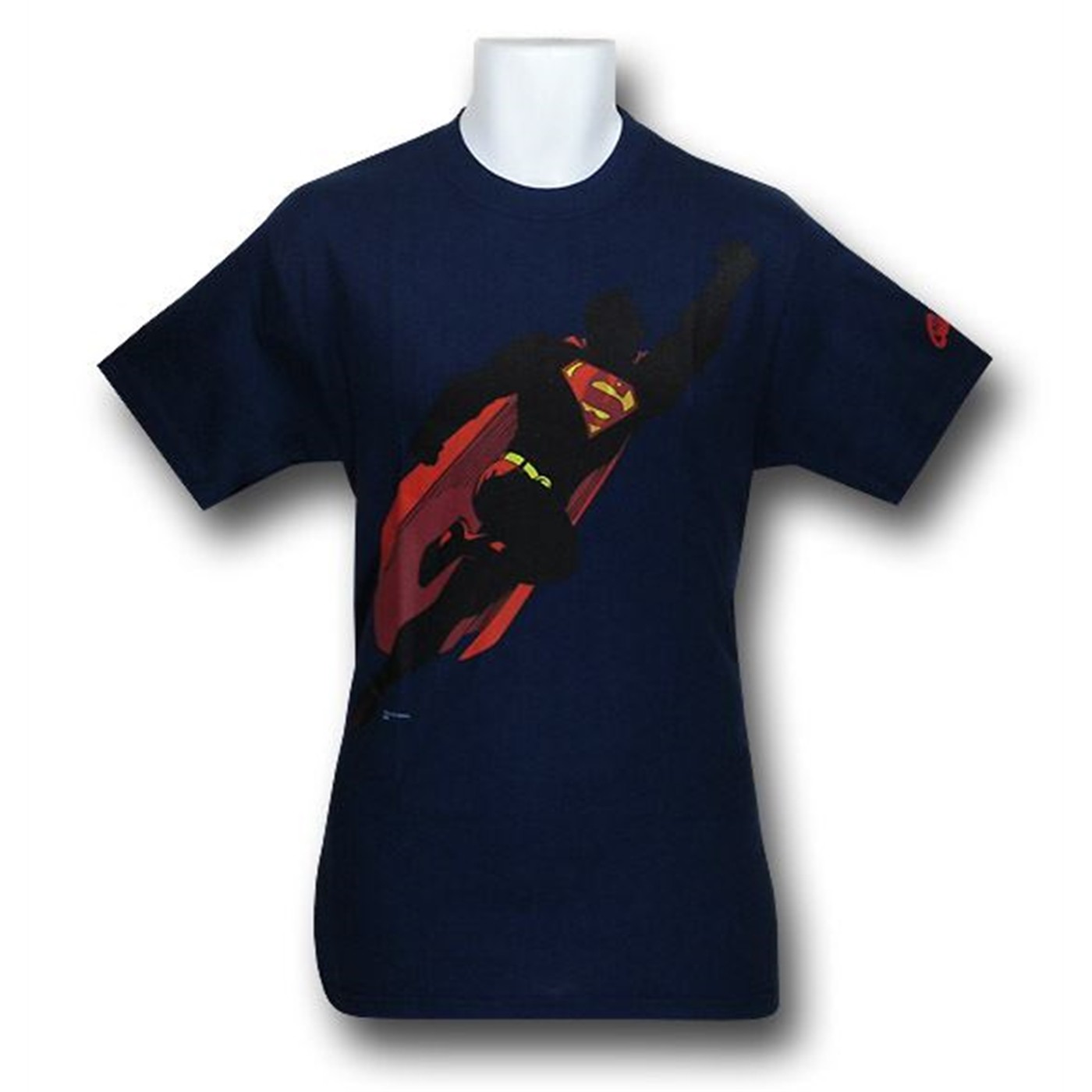 Superman Silhouette Flying T-Shirt, Blue