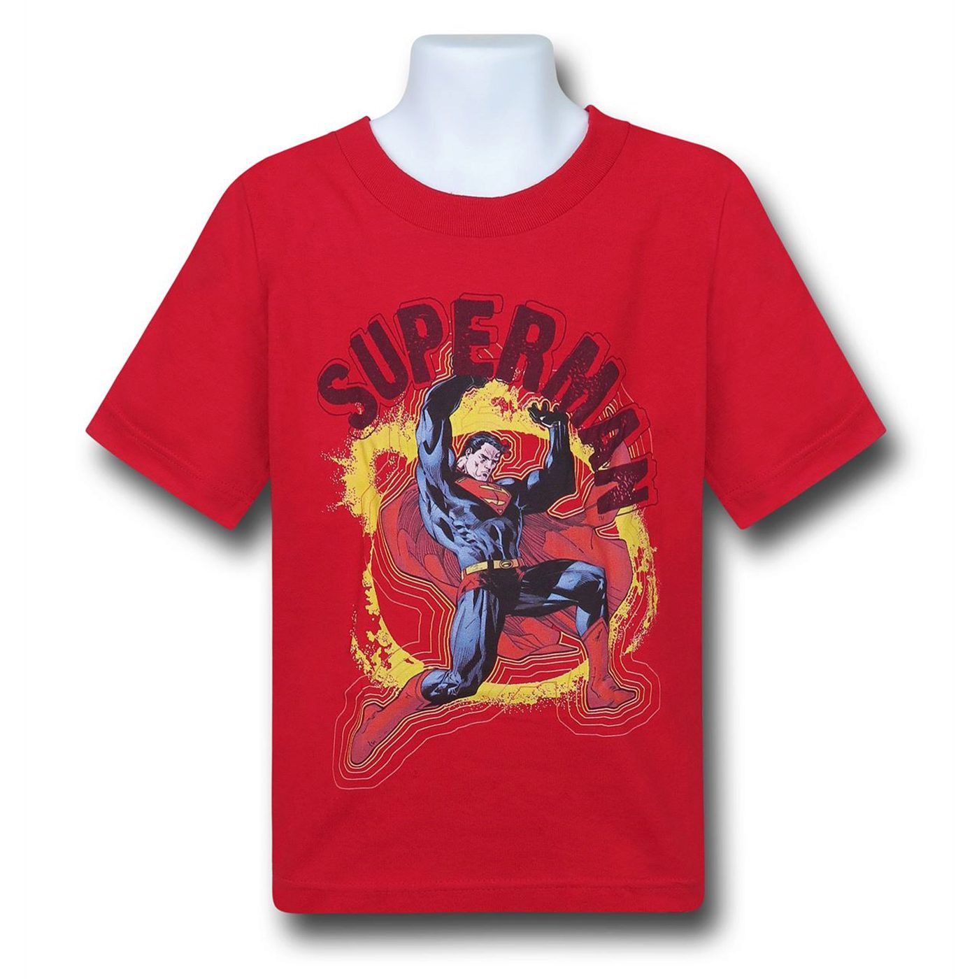 Superman Super-Strength Kids T-Shirt, Red