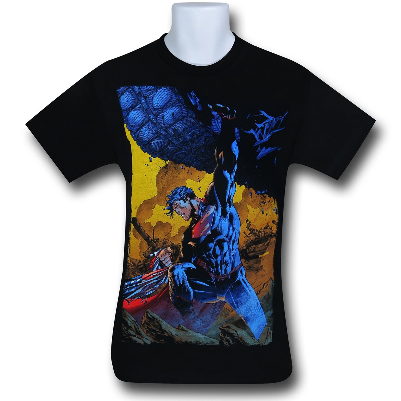 Superman Unchained 2 T-Shirt, Black