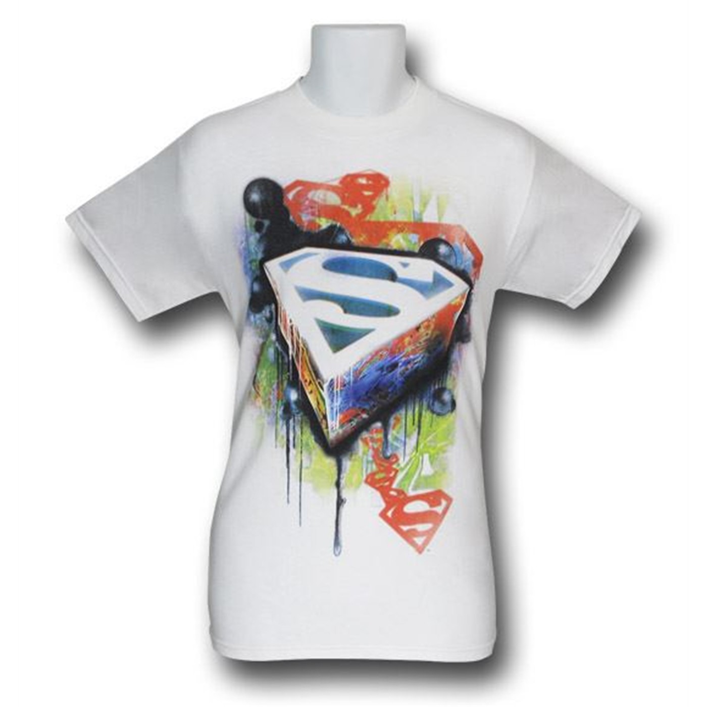 Superman Urban Hit T-Shirt, White
