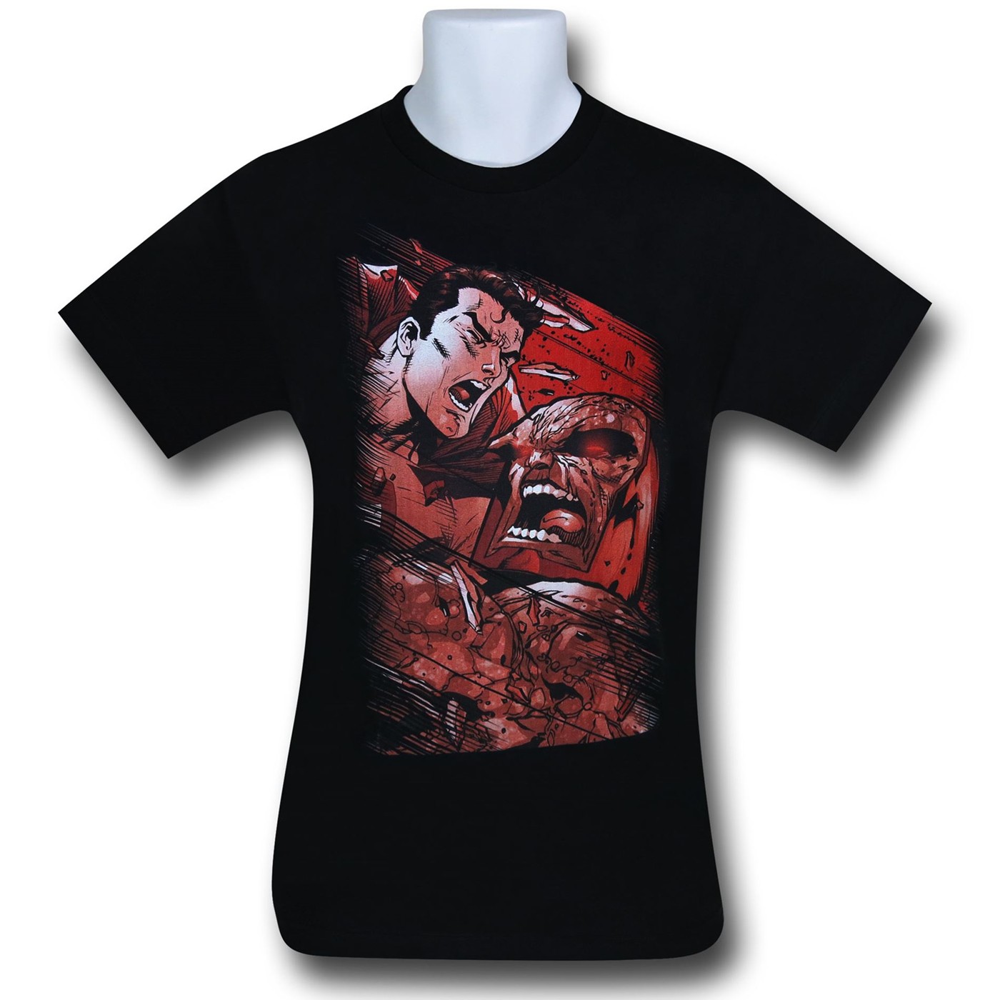 Superman Vs Darkseid T-Shirt, Black