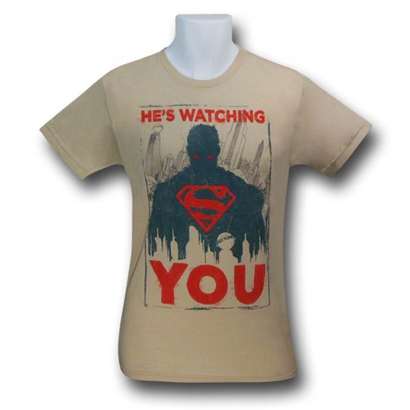 Superman Injustice 30 Single T-Shirt, Beige