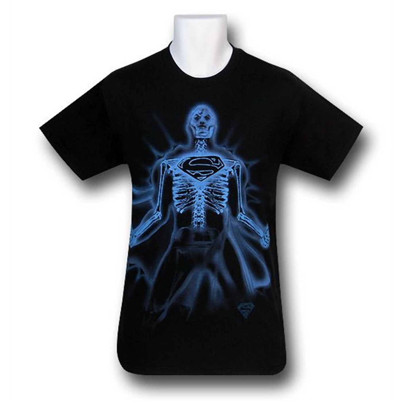 Superman X-Ray'd T-Shirt, Black