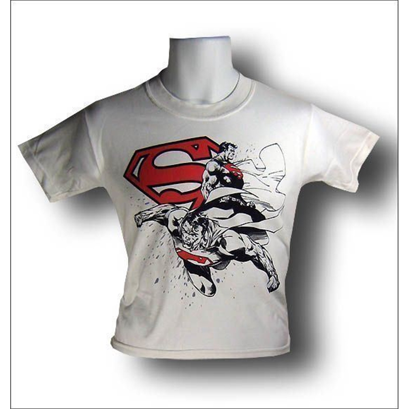 Superman Double the Power Youth T-Shirt, White