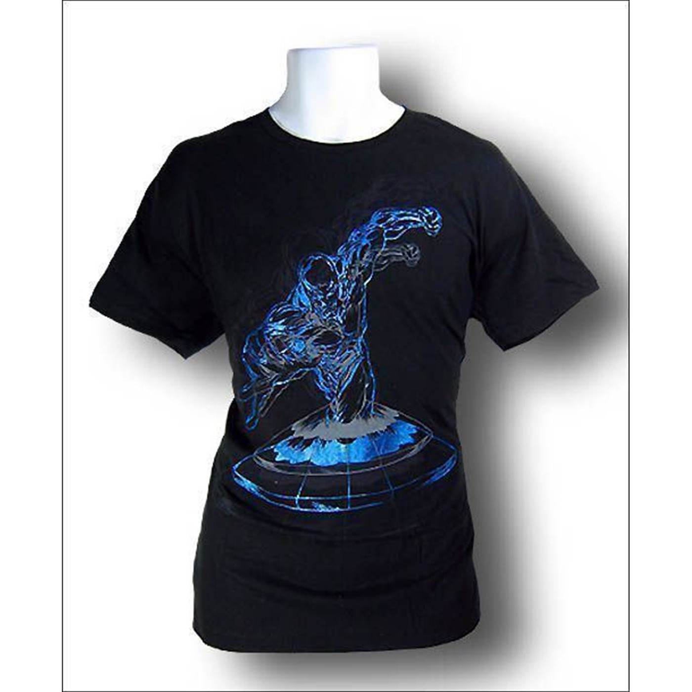 Silver Surfer Blue Outline
