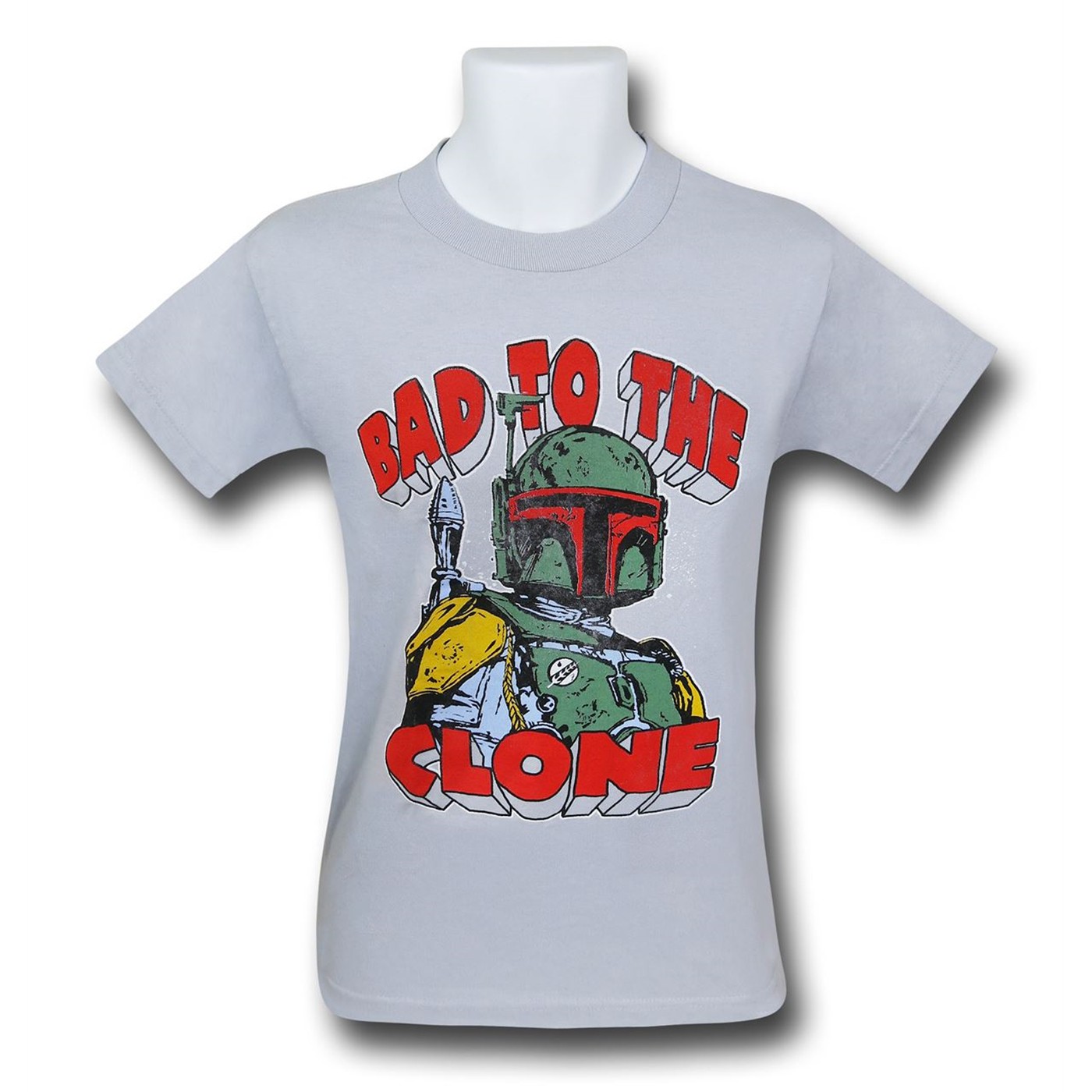 Star Wars Bad To The Clone Kids T-Shirt, Grey
