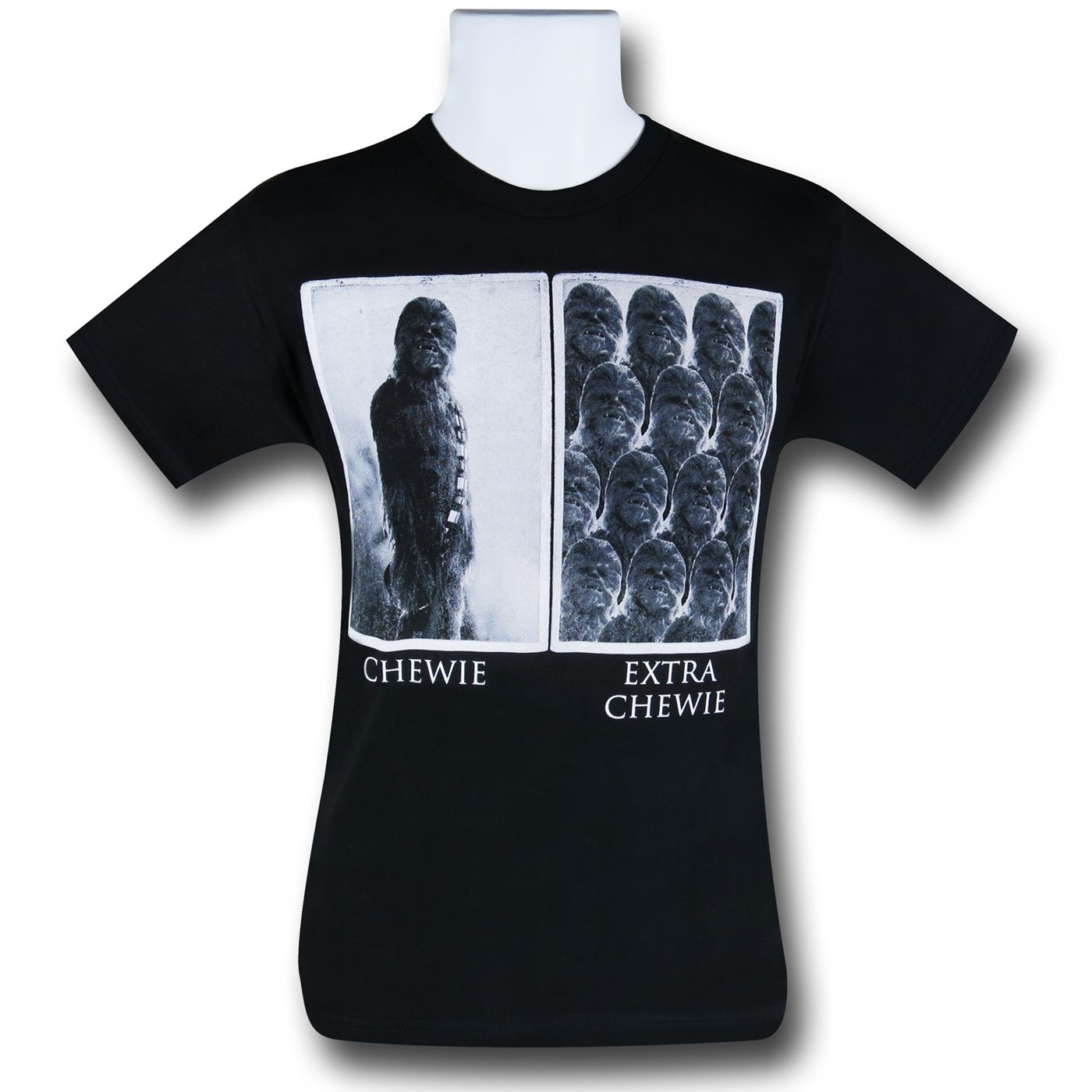 Star Wars Chewbacca Extra Chewie T-Shirt, Black