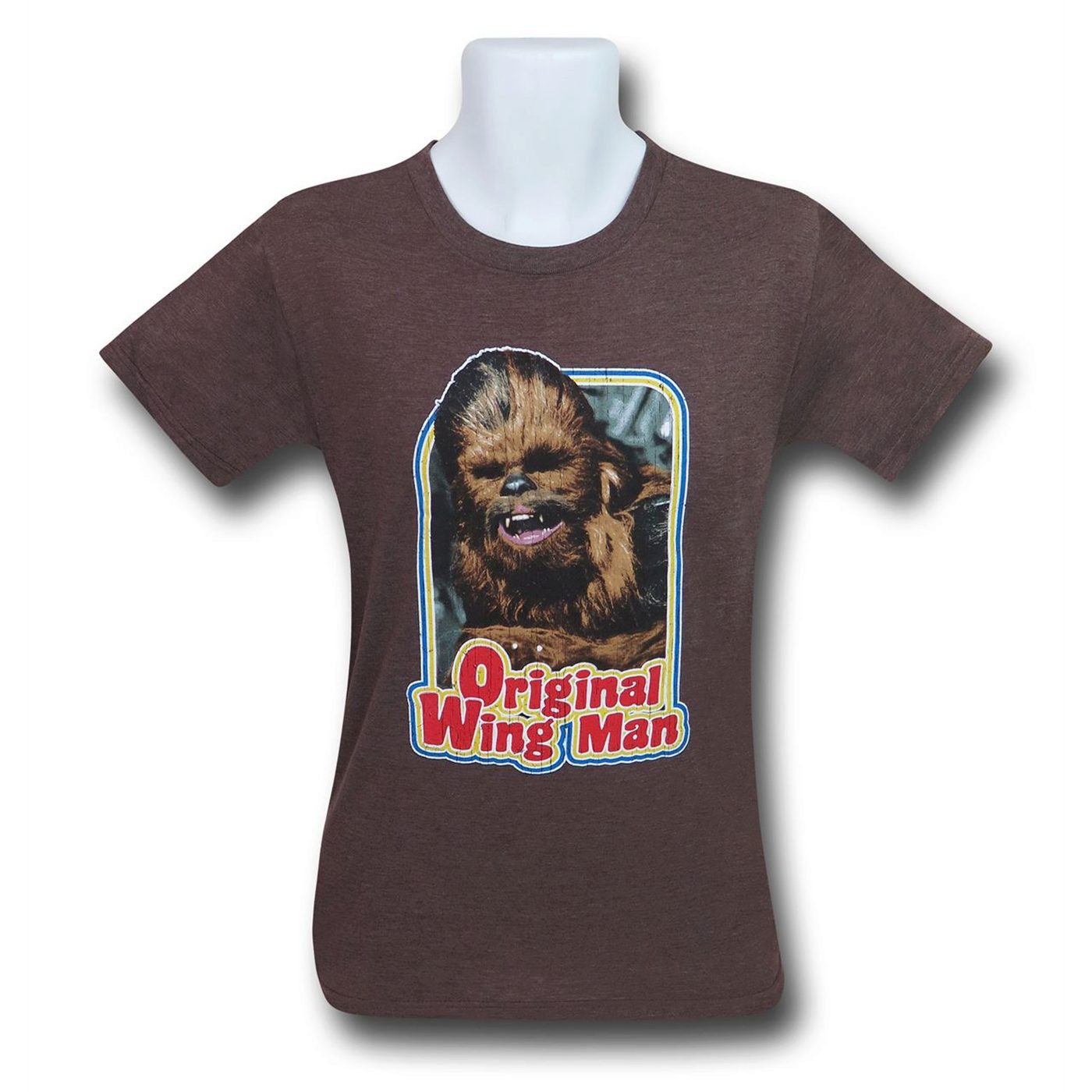 Star Wars Chewie Original Wing Man Men's T-Shirt, Brown