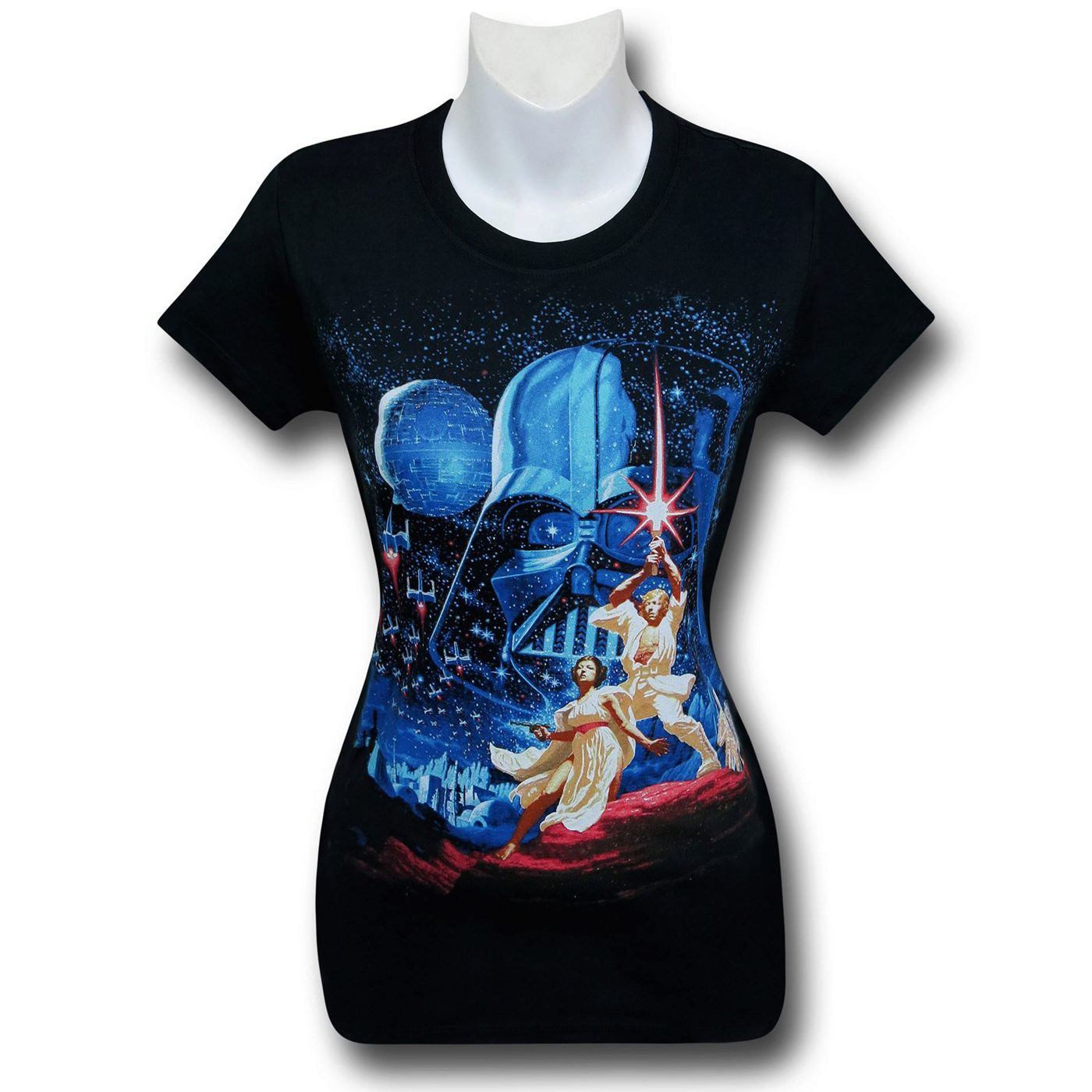 Star Wars Classic Poster Women's T-Shirt, Black