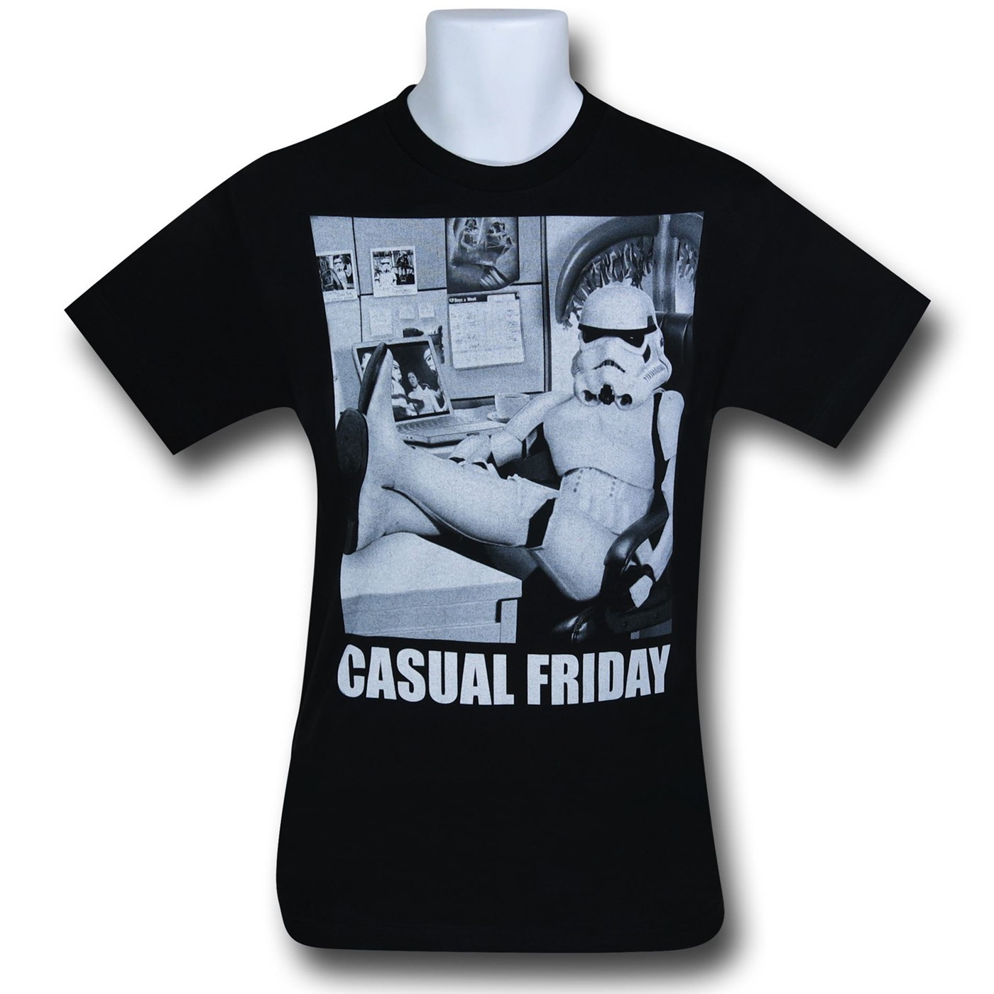 Star Wars Casual Trooper T-Shirt, Black