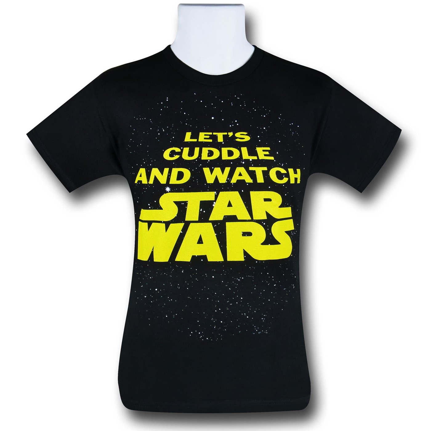 Star Wars Cuddle & Watch Star Wars T-Shirt, Black