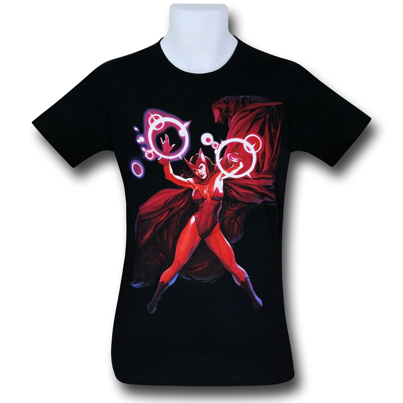 Scarlet Witch Defiance 30 Single T-Shirt, Black