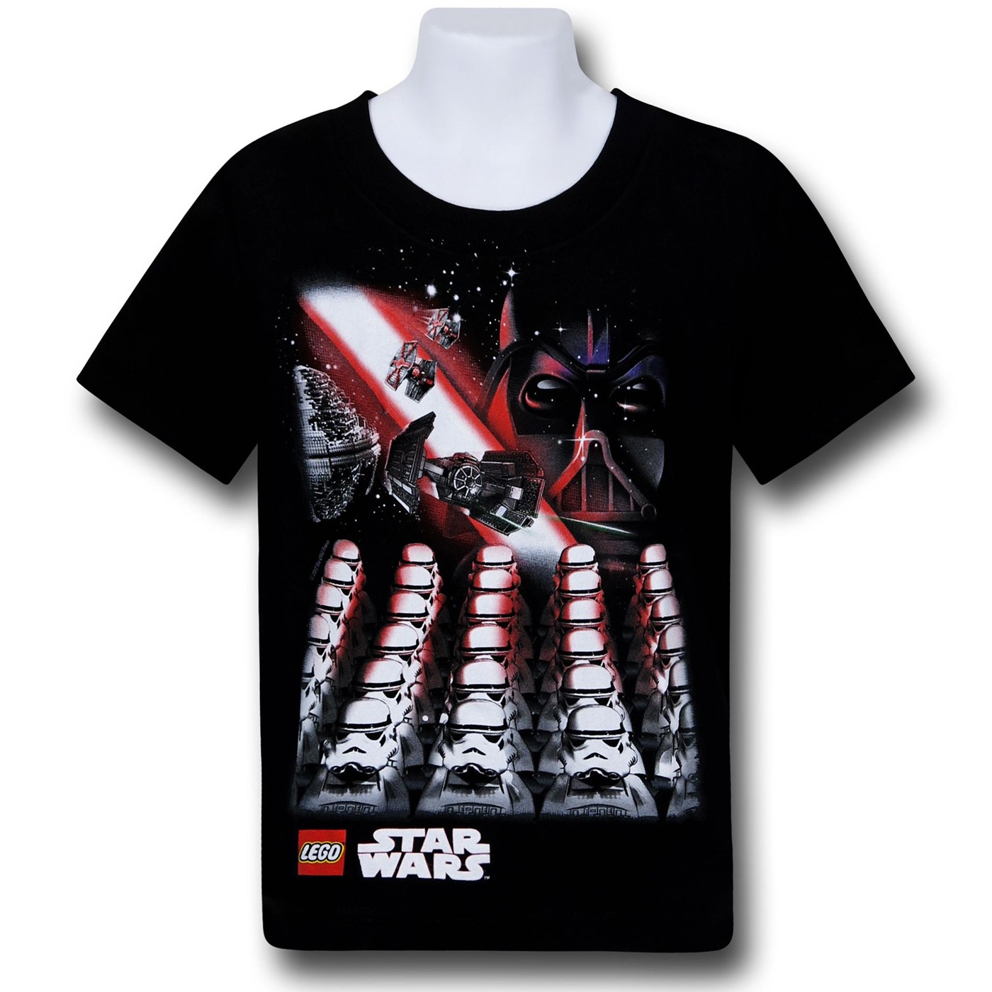 Star Wars Lego Dark Legion Kids T-Shirt, Black