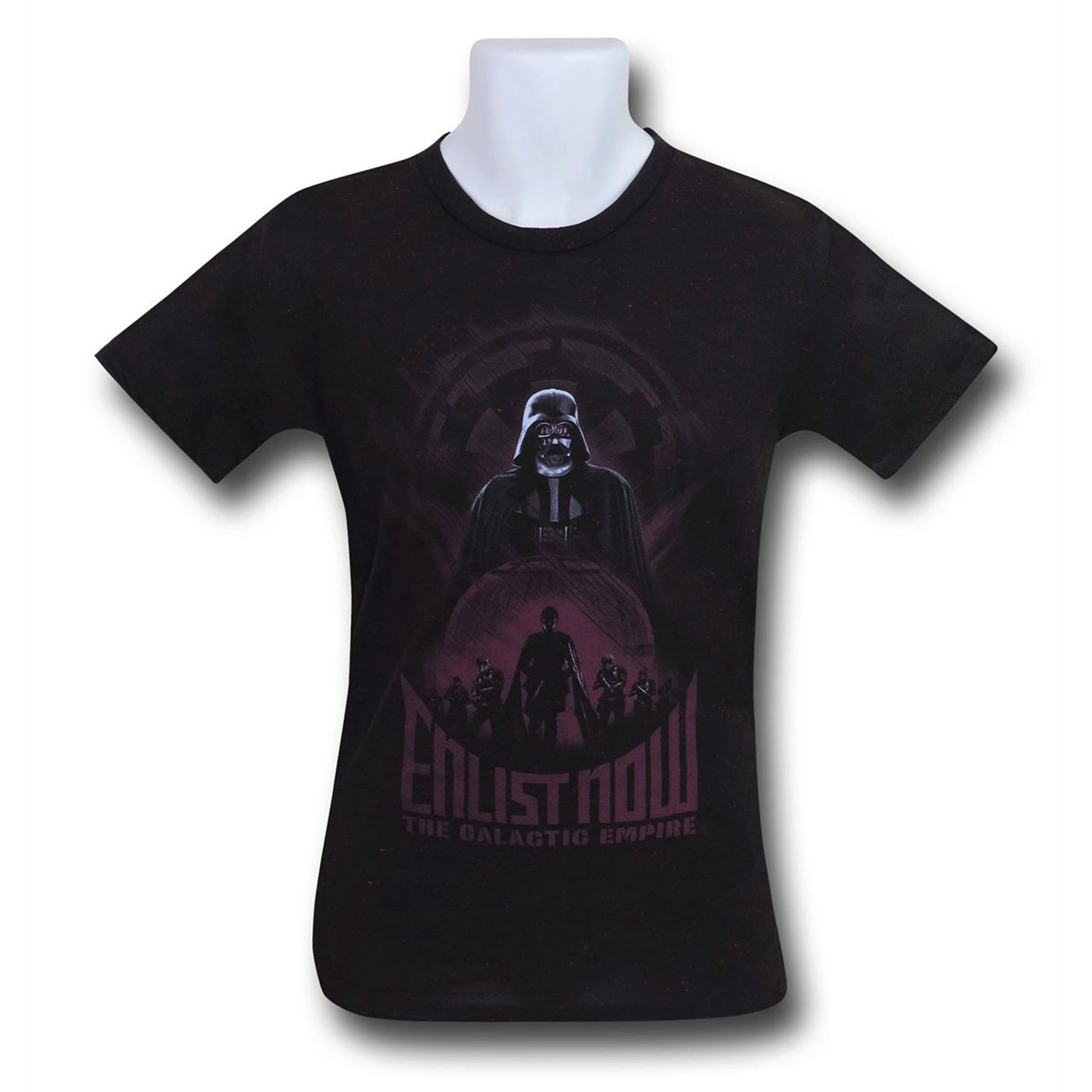Star Wars Enlist Now Men's T-Shirt, Black